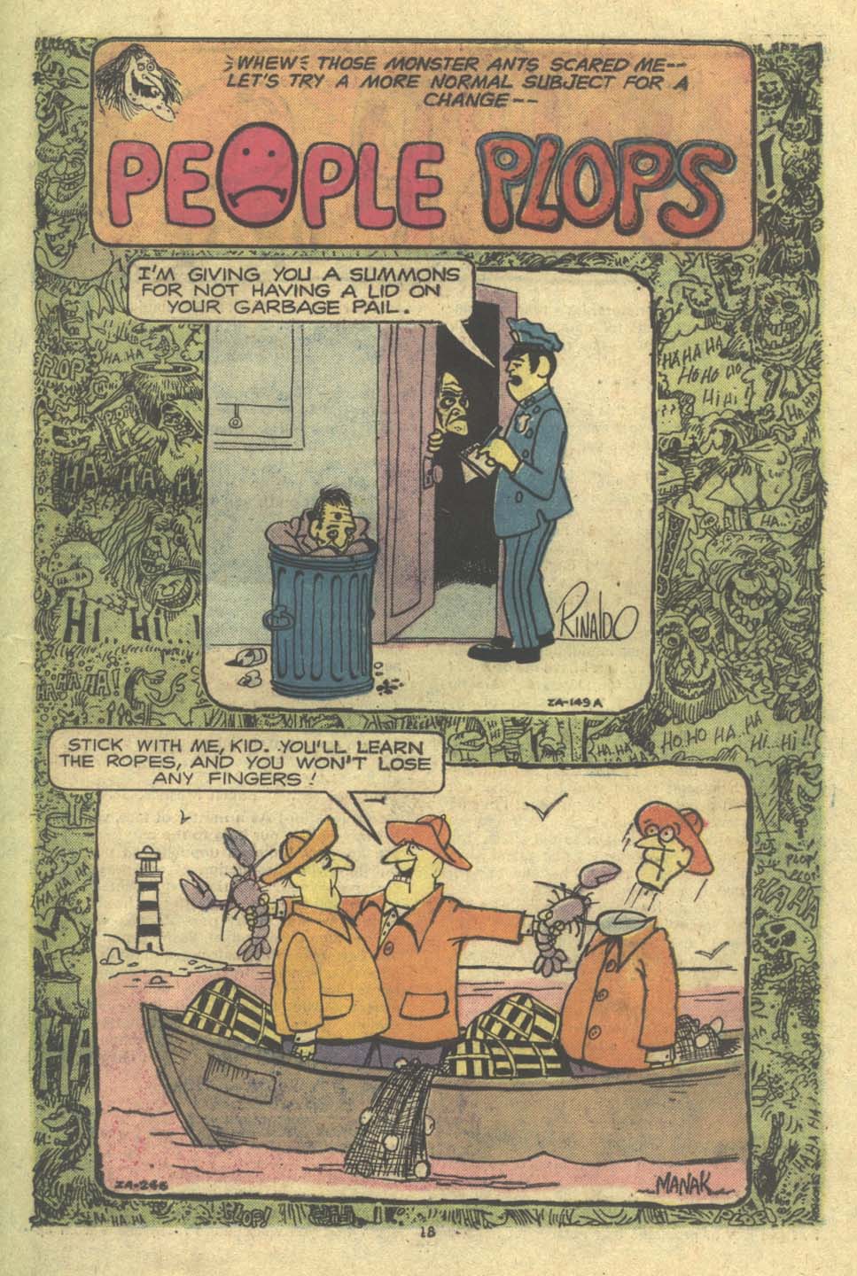 Read online Plop! comic -  Issue #9 - 19