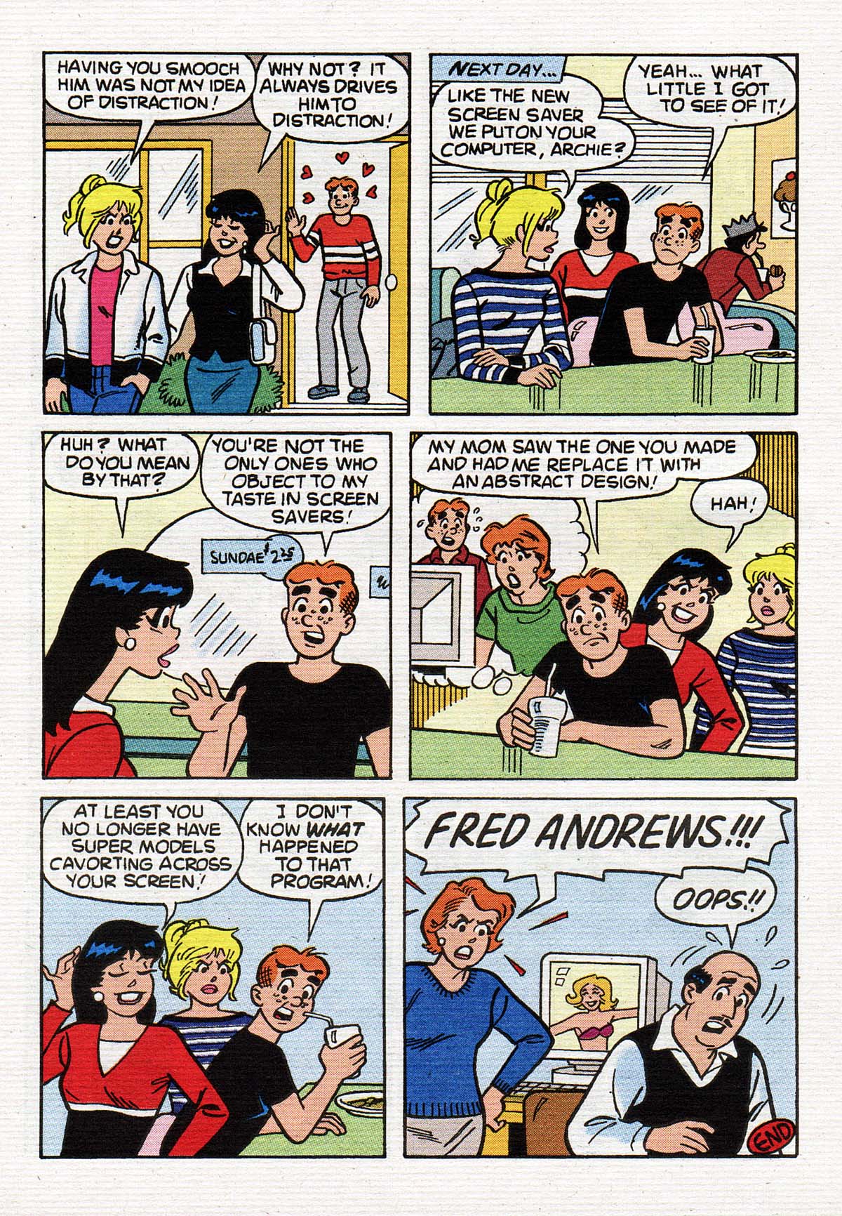 Read online Betty and Veronica Digest Magazine comic -  Issue #148 - 31