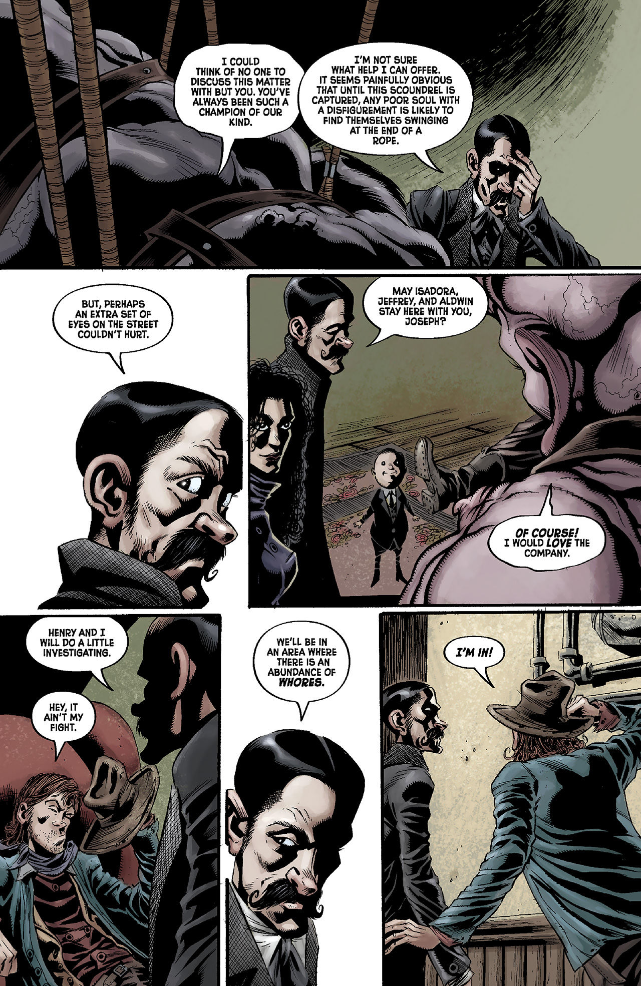 Read online Billy the Kid's Old Timey Oddities and the Ghastly Fiend of London comic -  Issue #1 - 12