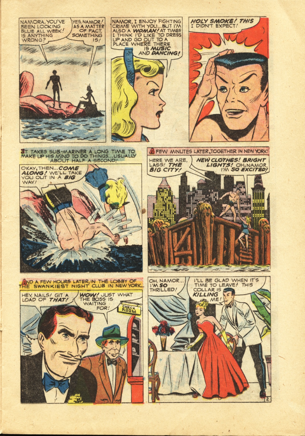 Read online Sub-Mariner Comics comic -  Issue #29 - 12