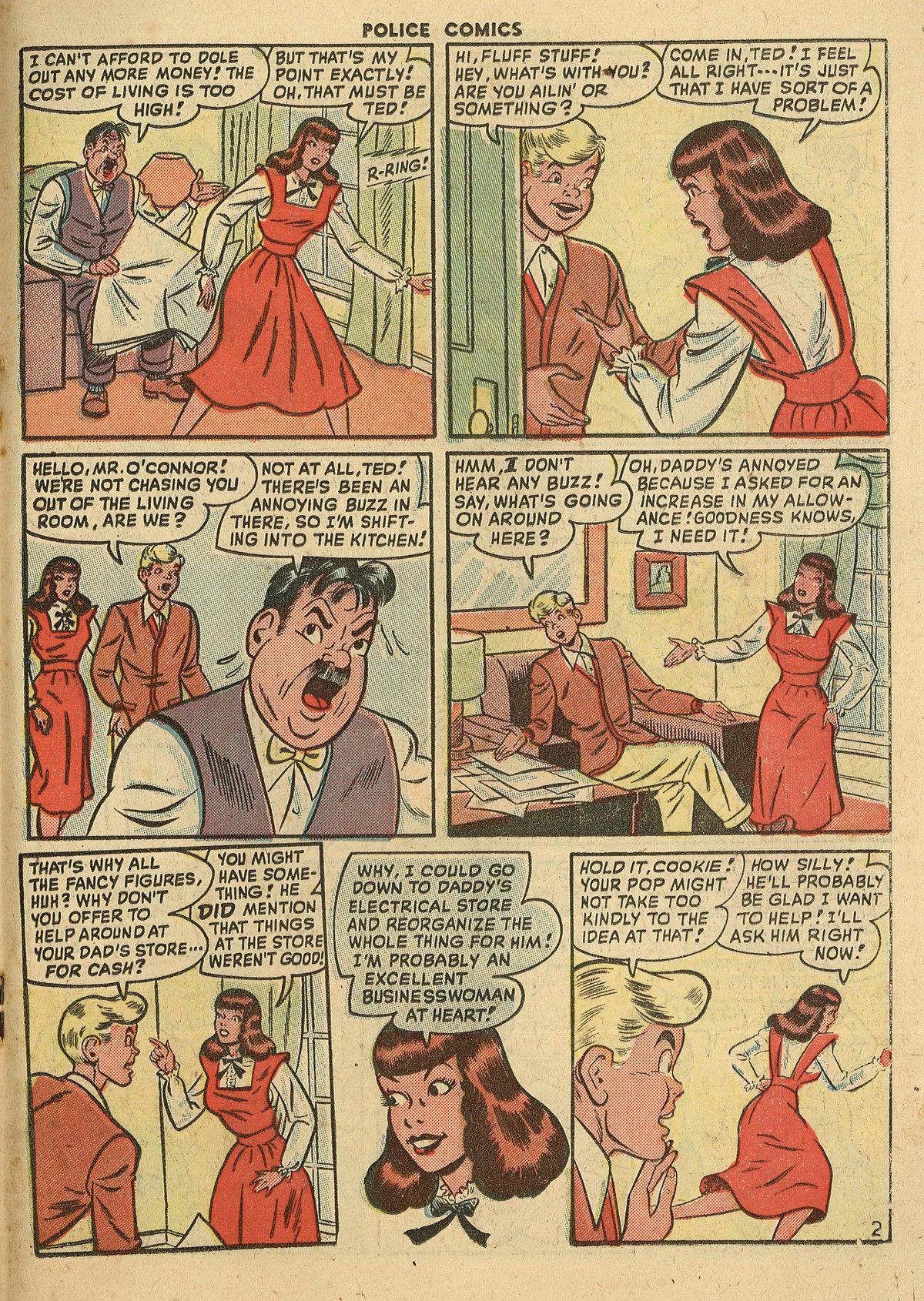 Read online Police Comics comic -  Issue #89 - 19