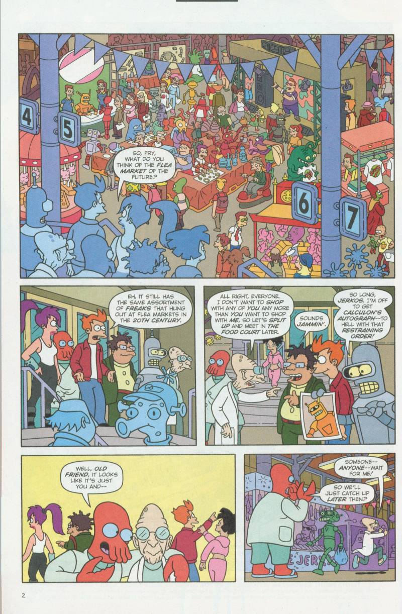 Read online Futurama Comics comic -  Issue #3 - 3