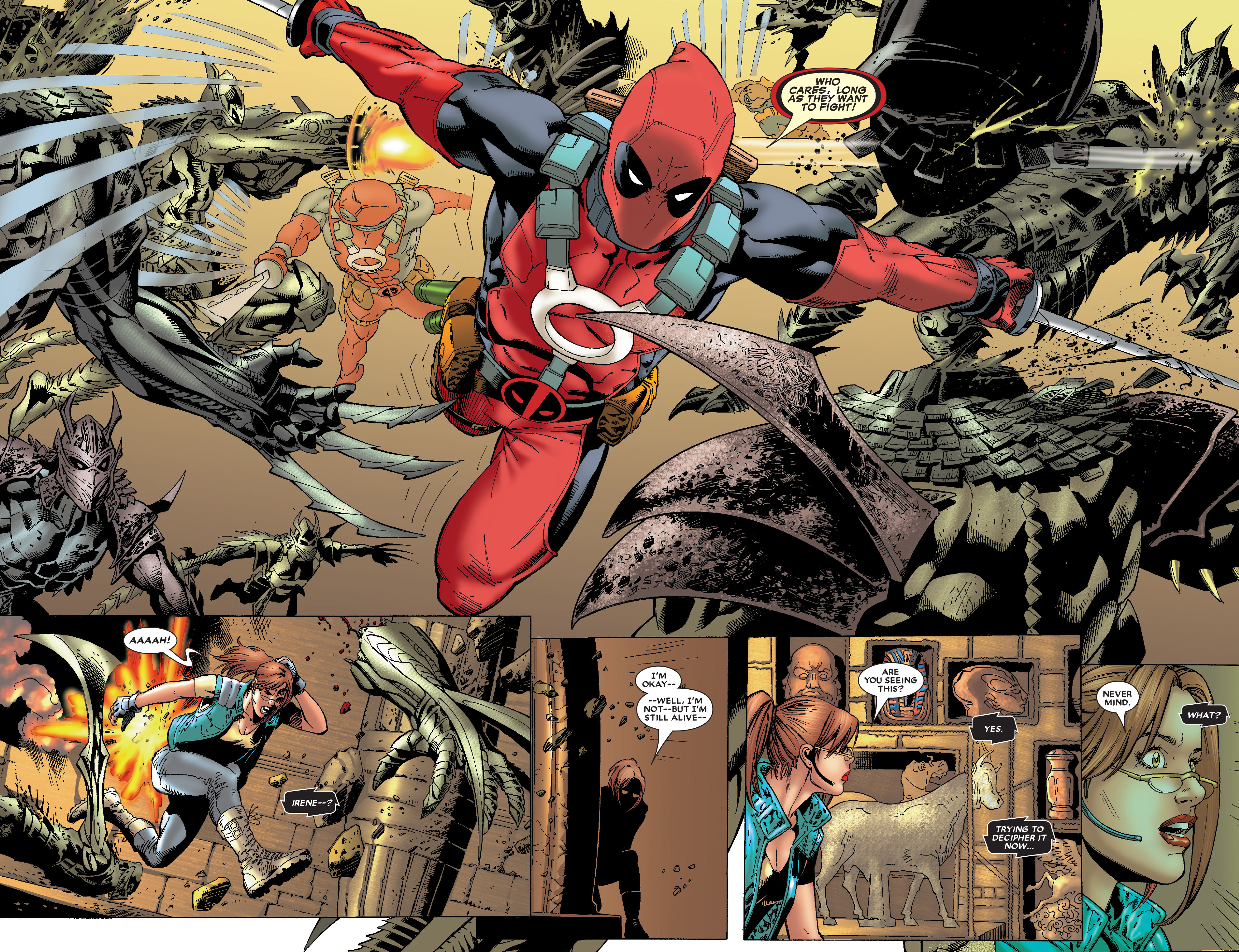 Read online Cable and Deadpool comic -  Issue #26 - 17