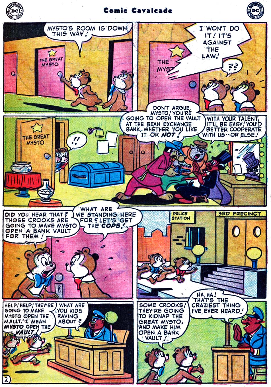 Read online Comic Cavalcade comic -  Issue #53 - 62