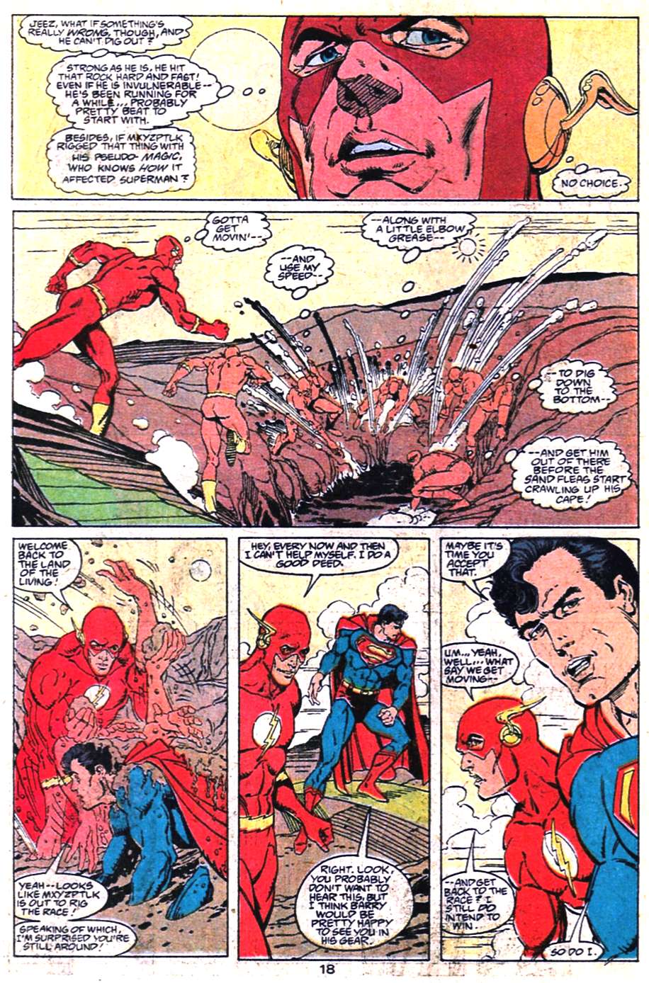 Read online Adventures of Superman (1987) comic -  Issue #463 - 18