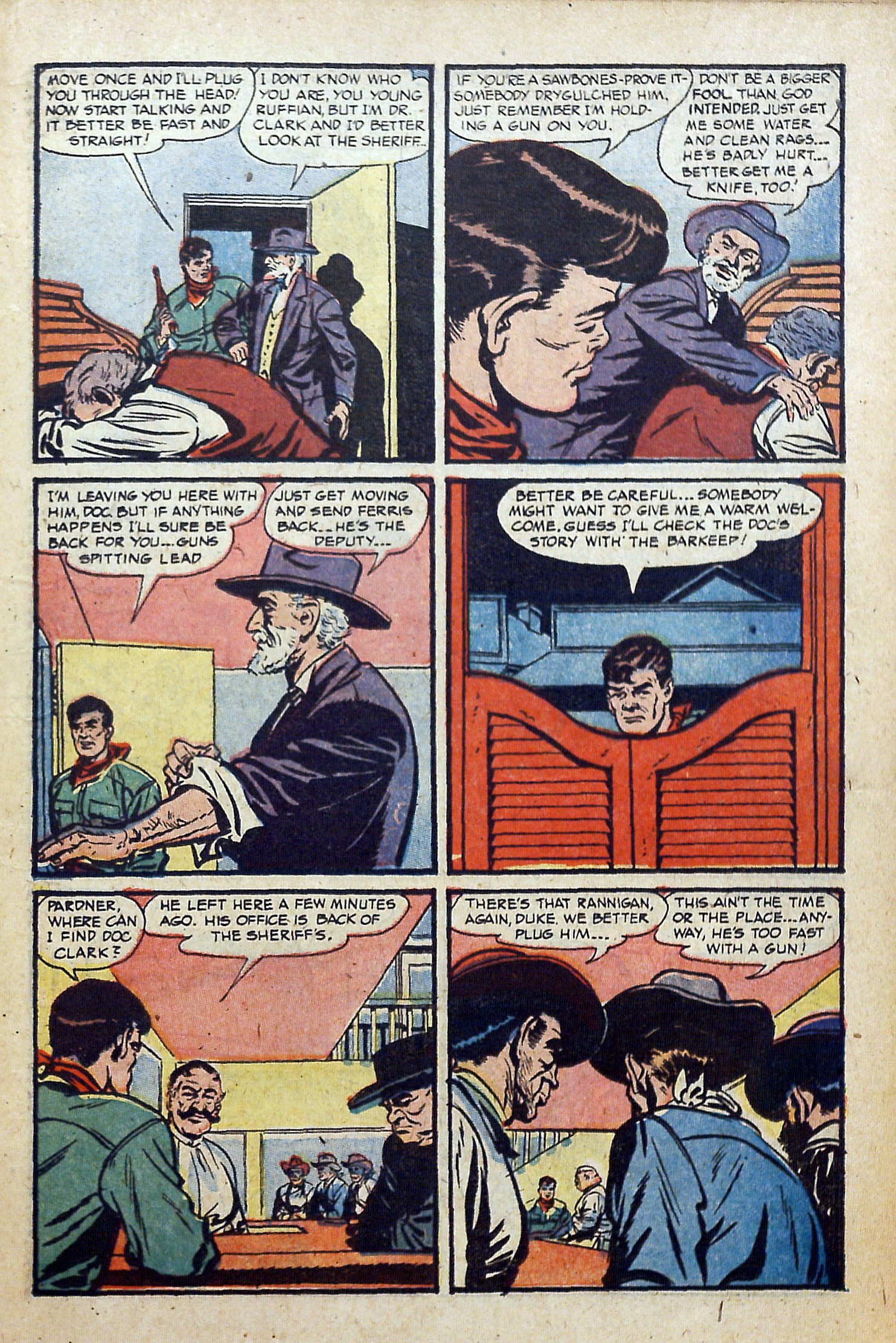 Read online Billy the Kid Adventure Magazine comic -  Issue #19 - 21