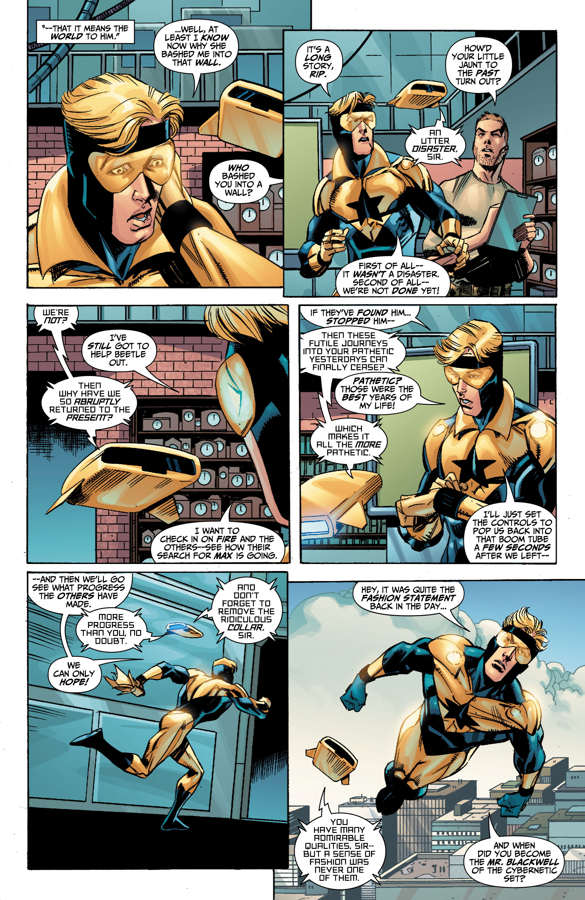 Read online Booster Gold (2007) comic -  Issue #36 - 9