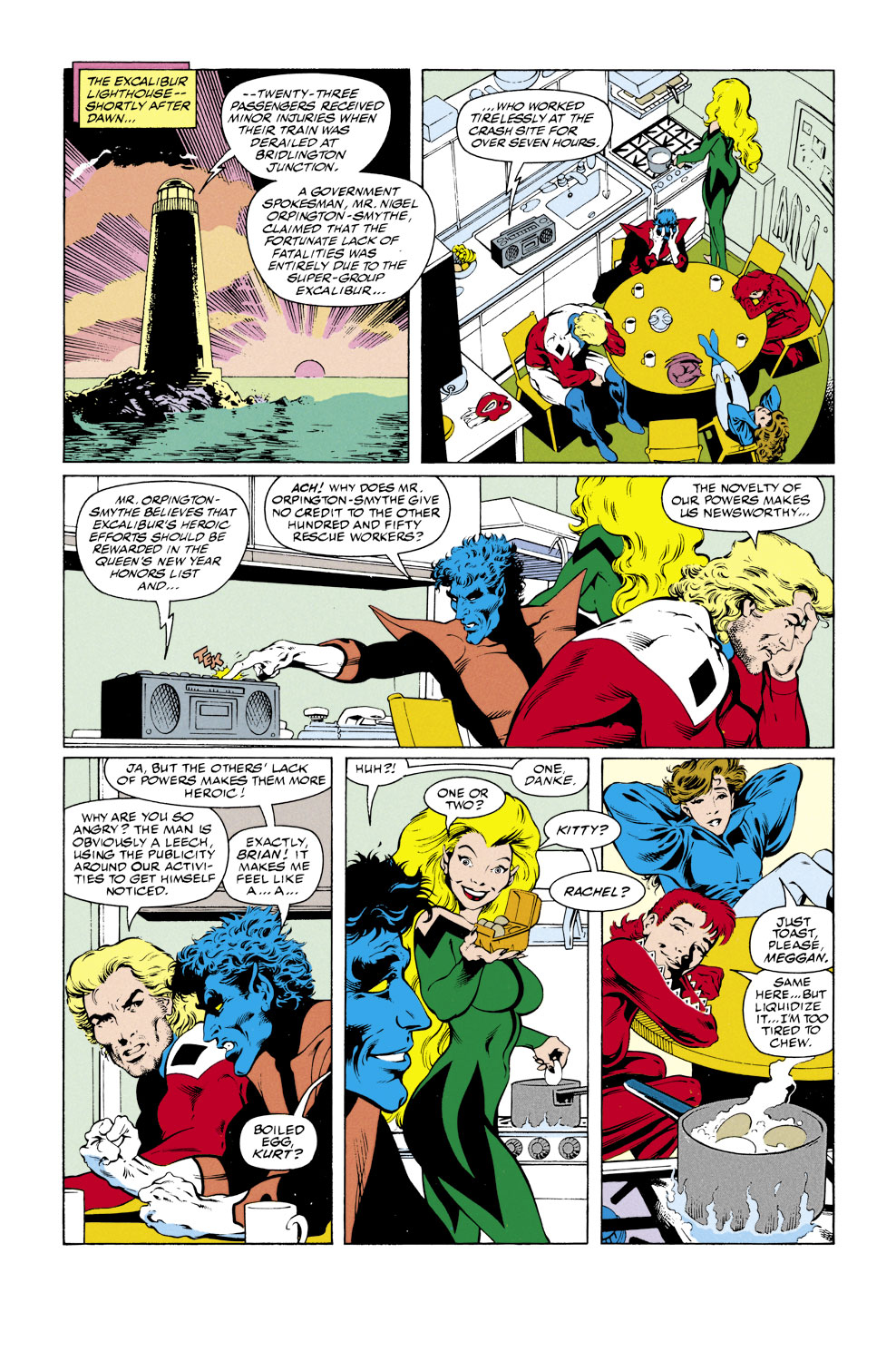 Read online Excalibur (1988) comic -  Issue #42 - 4
