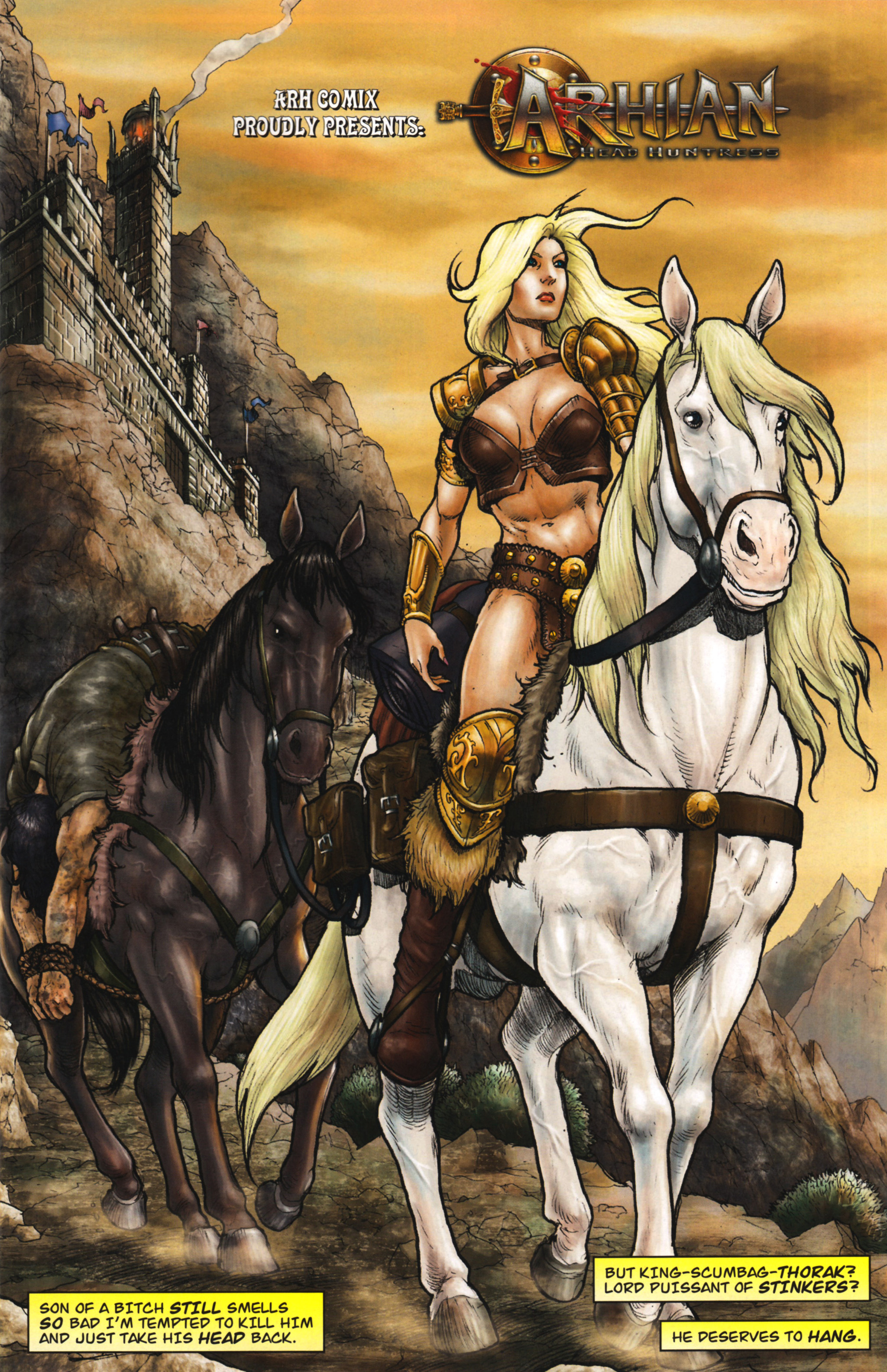 Read online Arhian: Head Huntress comic -  Issue #1 - 11