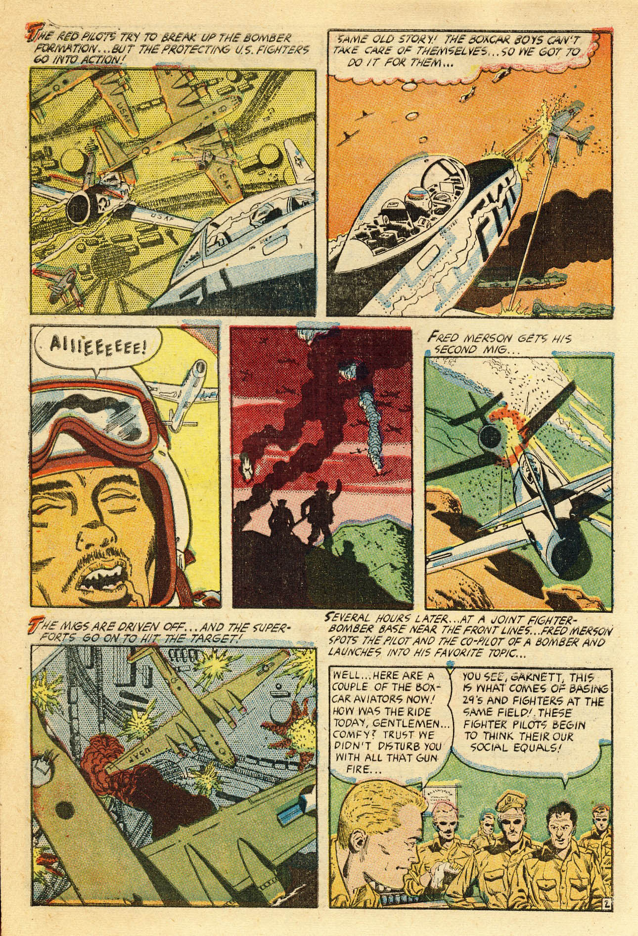 Read online War Birds (1952) comic -  Issue #2 - 30