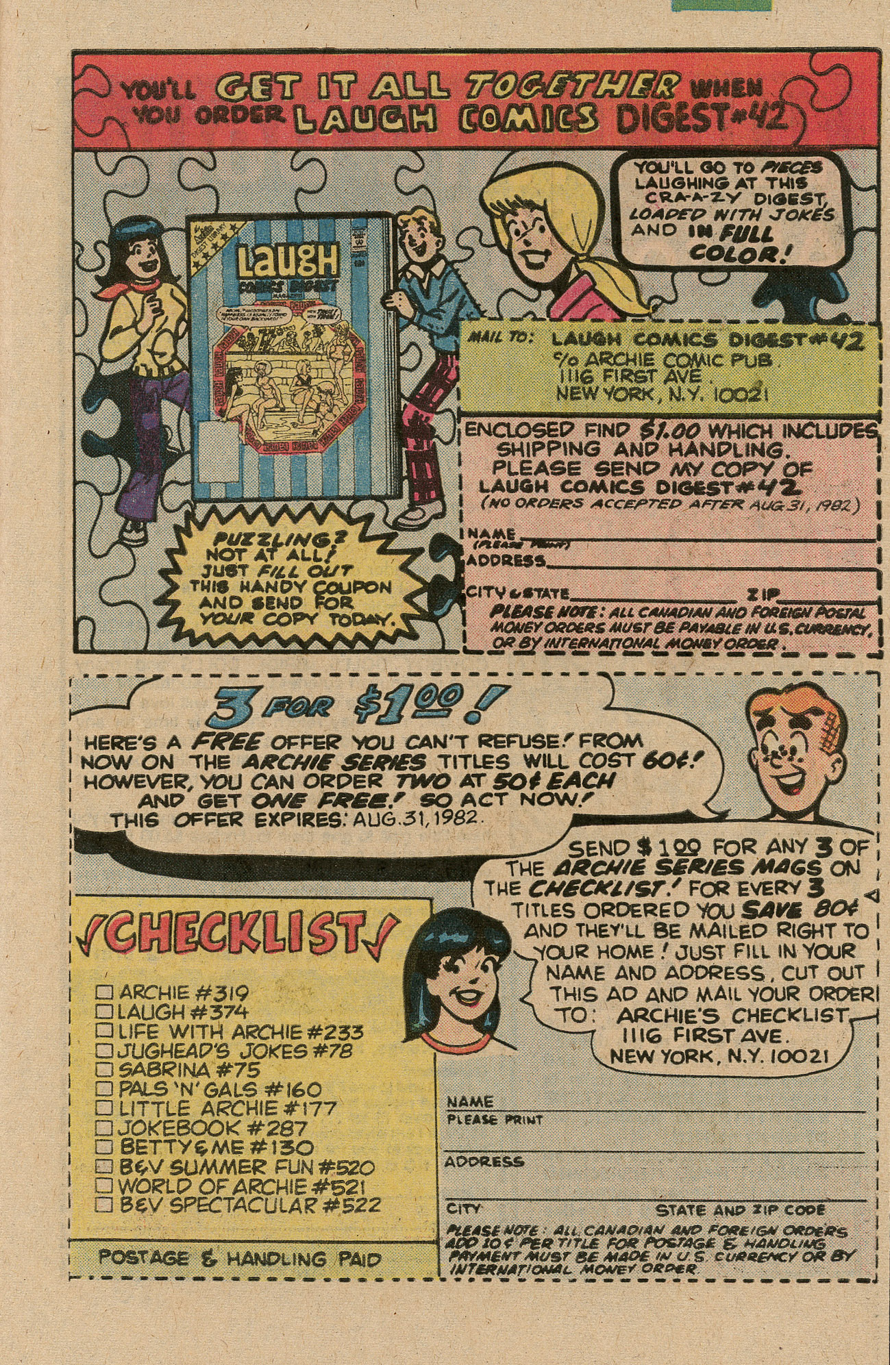 Read online Archie's TV Laugh-Out comic -  Issue #86 - 27