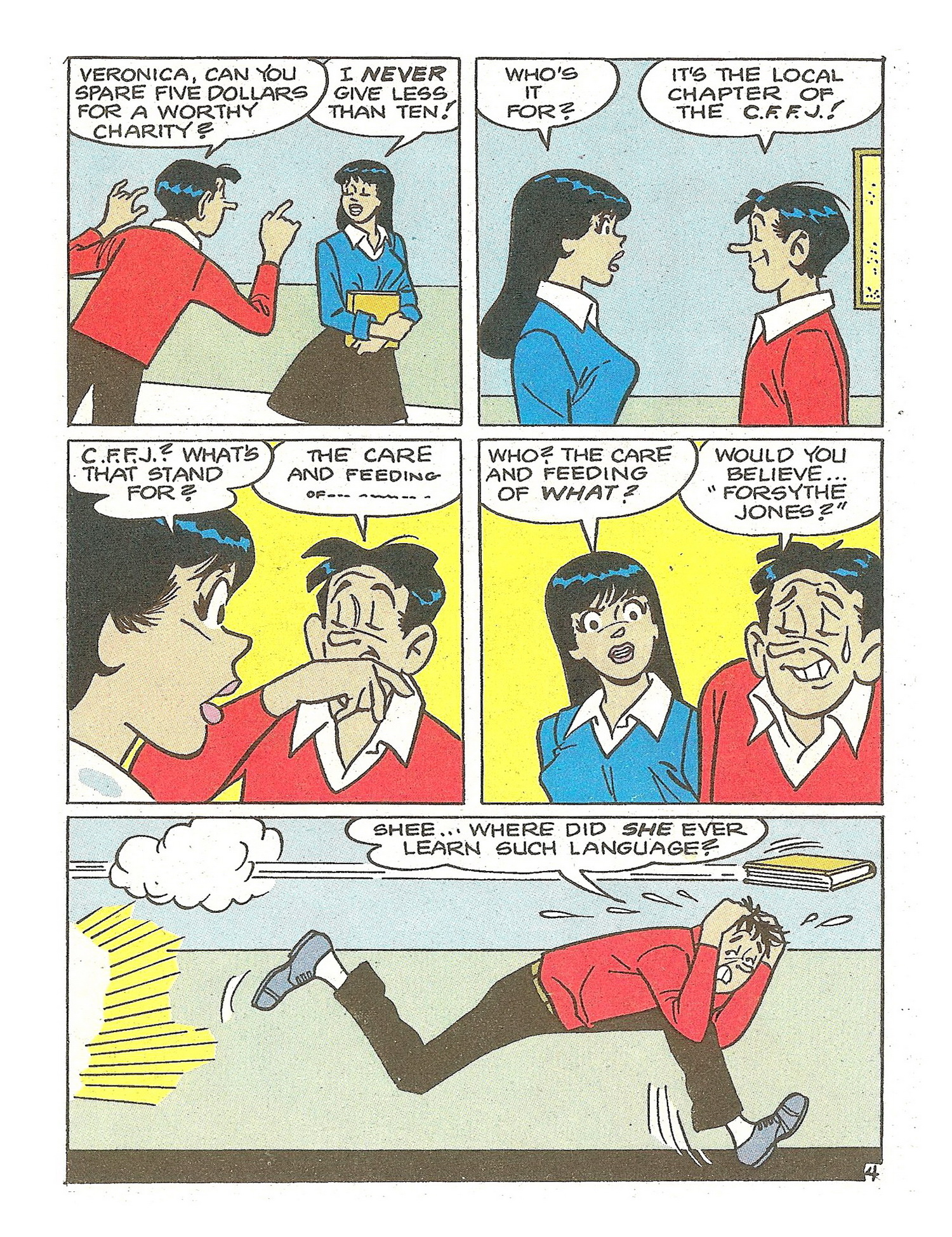 Read online Jughead Jones Comics Digest comic -  Issue #93 - 41