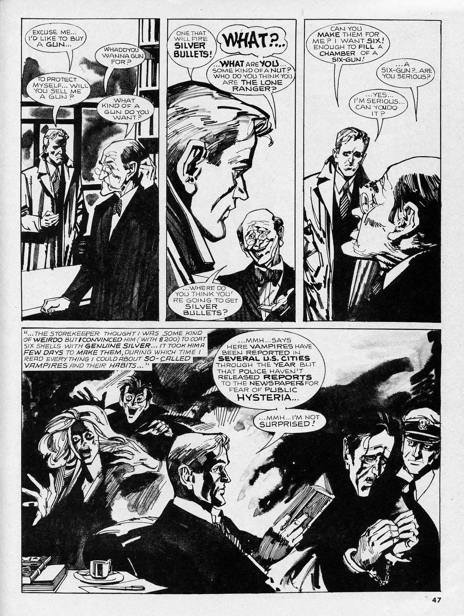 Read online Nightmare (1970) comic -  Issue #17 - 47
