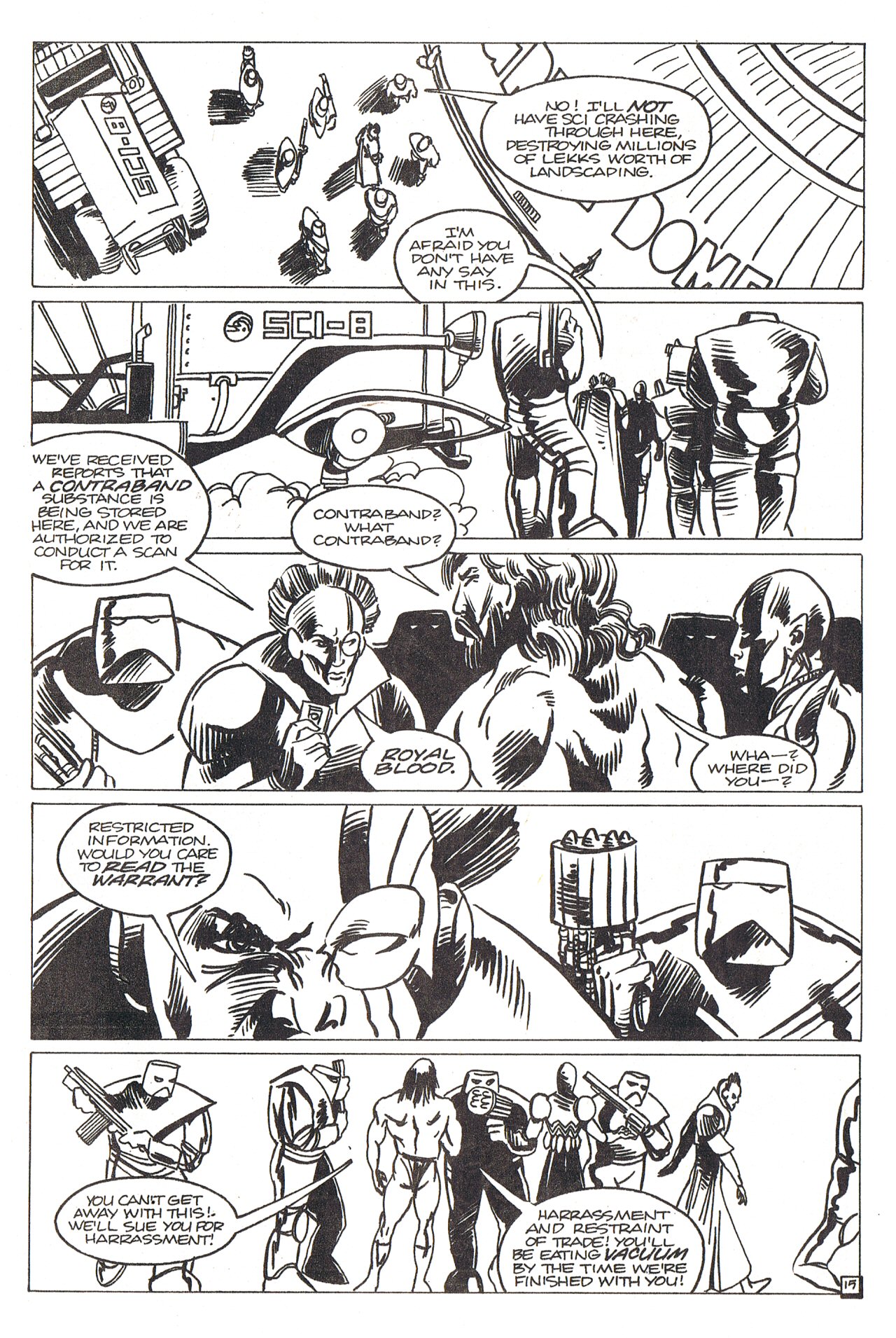 Read online Blood Wing comic -  Issue #4 - 17