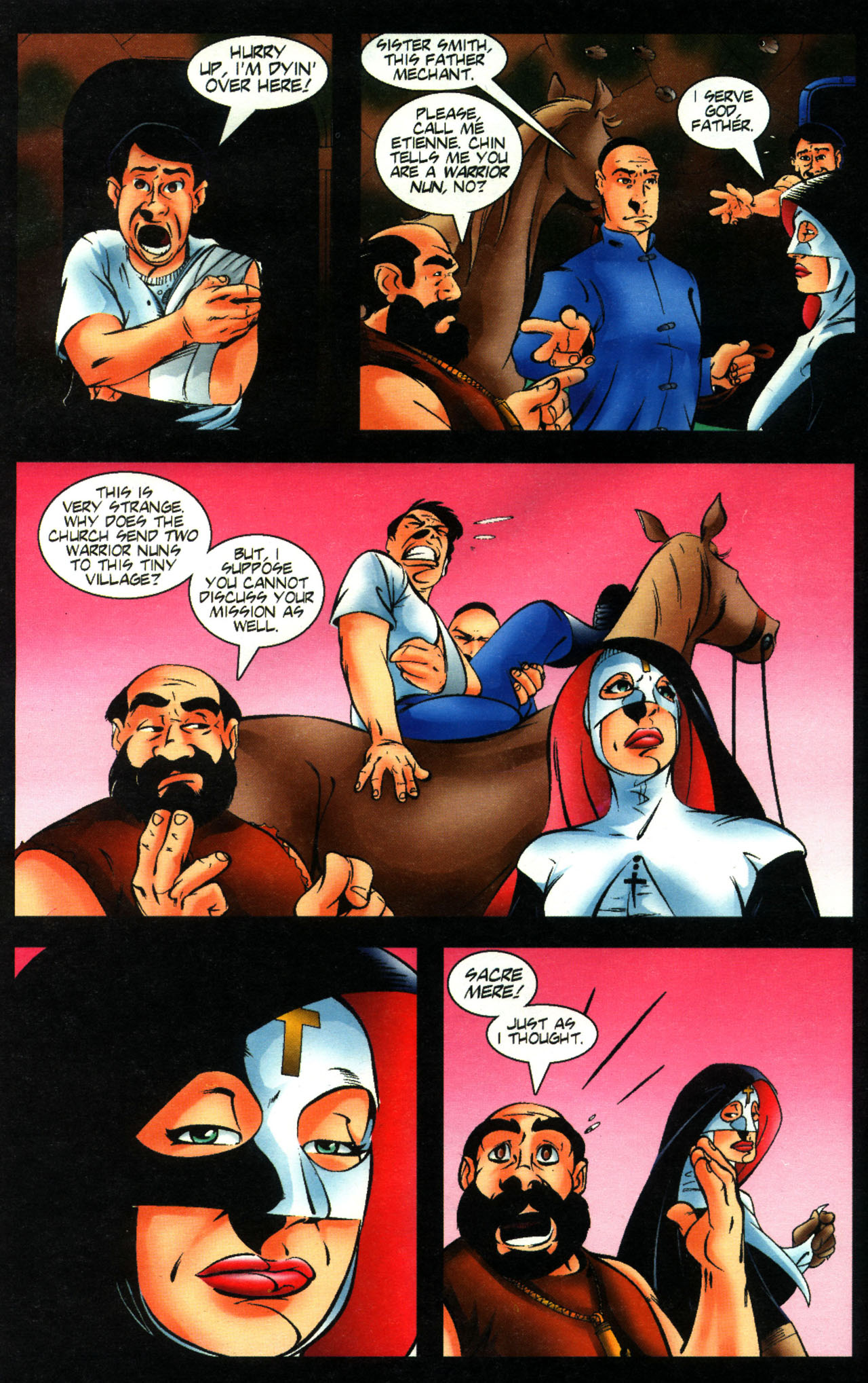 Read online Crimson Nun comic -  Issue #2 - 20