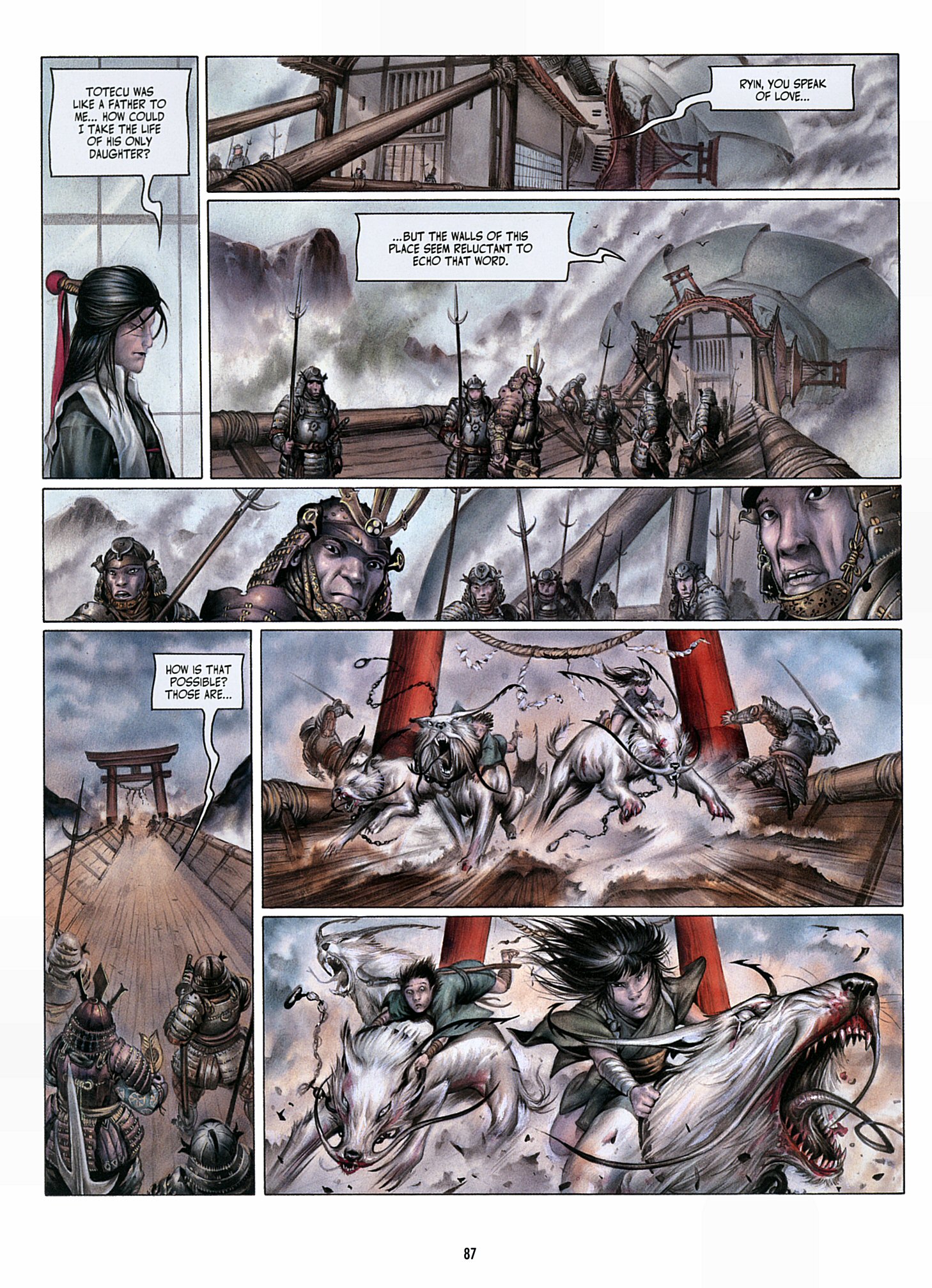 Read online Legend of the Scarlet Blades comic -  Issue # TPB - 88