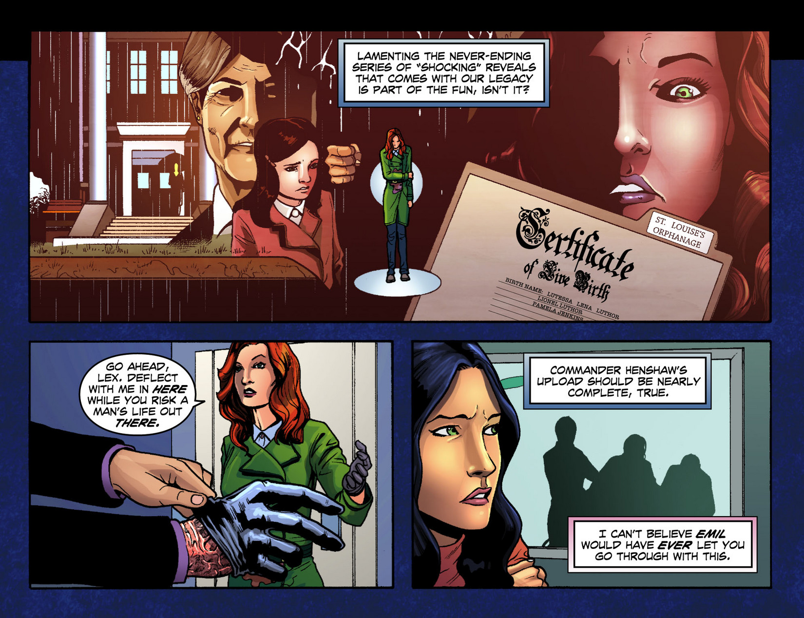 Read online Smallville: Season 11 comic -  Issue #9 - 12