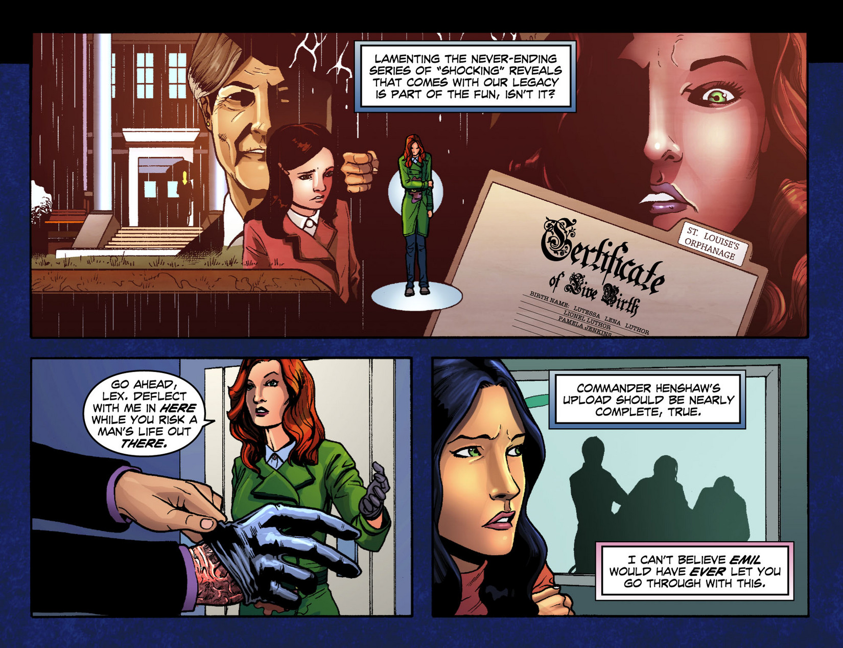 Read online Smallville: Season 11 comic -  Issue #9 - 12