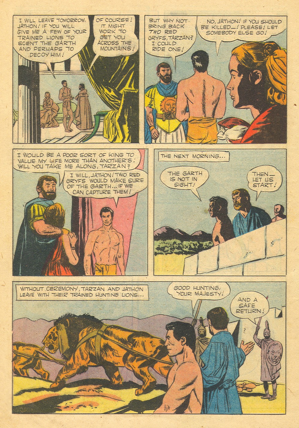 Read online Tarzan (1948) comic -  Issue #97 - 8