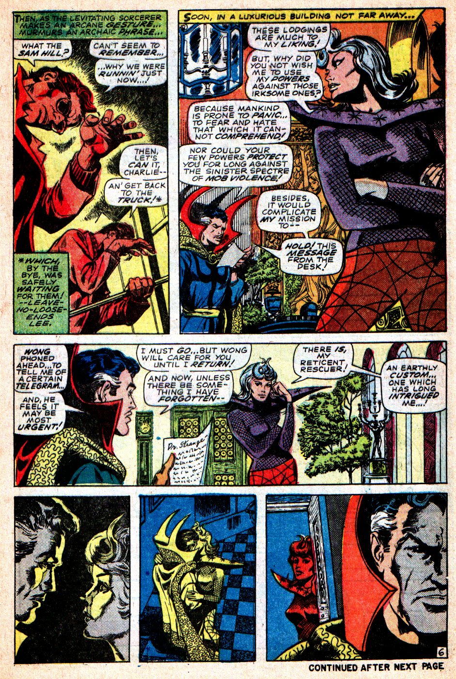 Read online Marvel Masterworks: Doctor Strange comic -  Issue # TPB 3 - 113