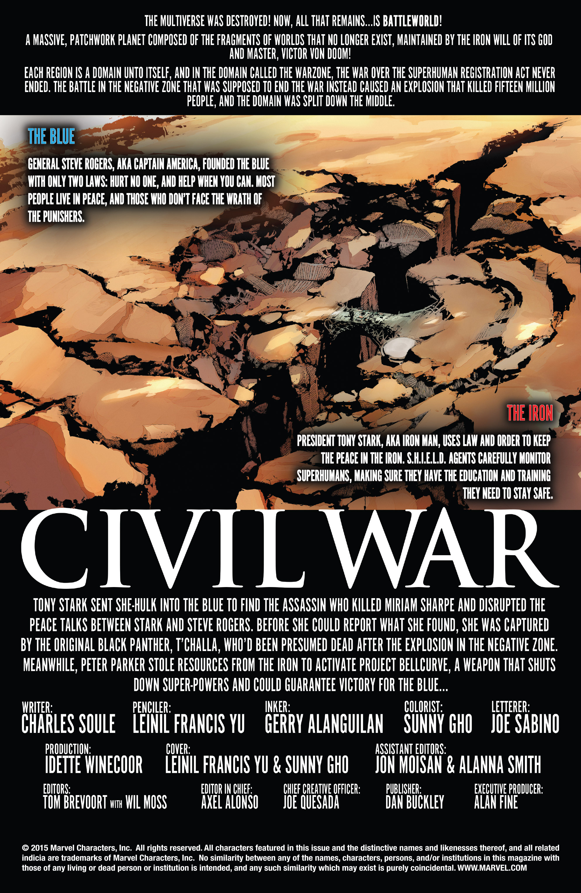 Read online Civil War (2015) comic -  Issue #4 - 2