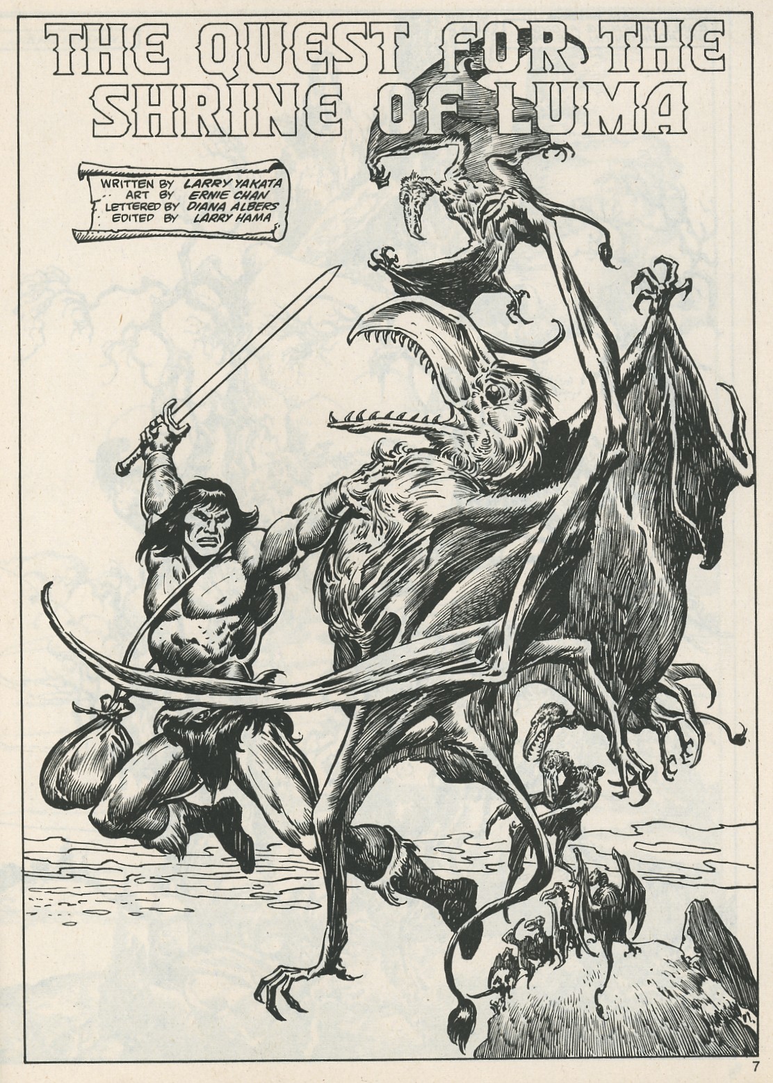 Read online The Savage Sword Of Conan comic -  Issue #113 - 7