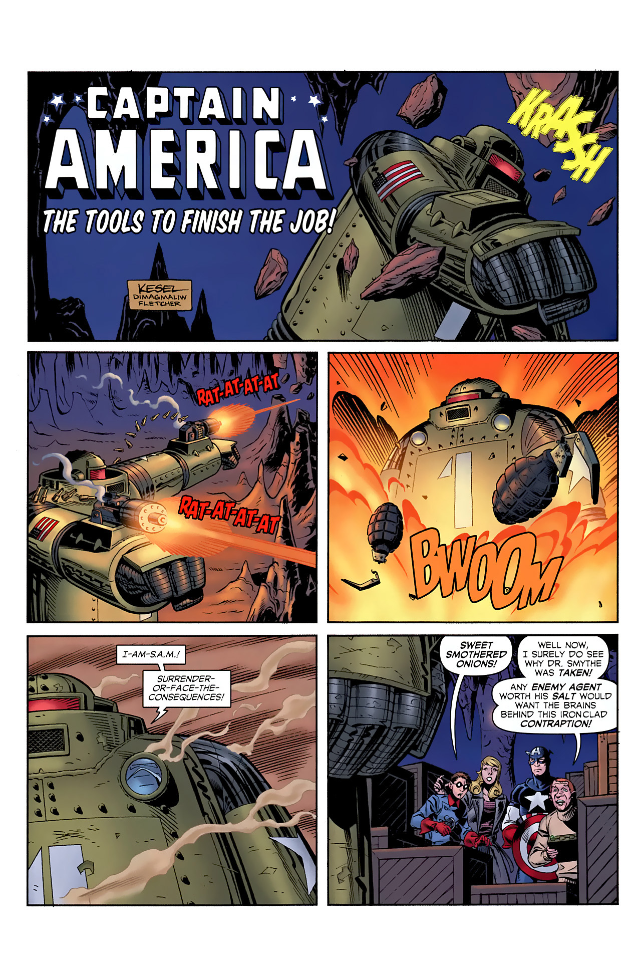 Read online Captain America: The 1940s Newspaper Strip comic -  Issue #2 - 7