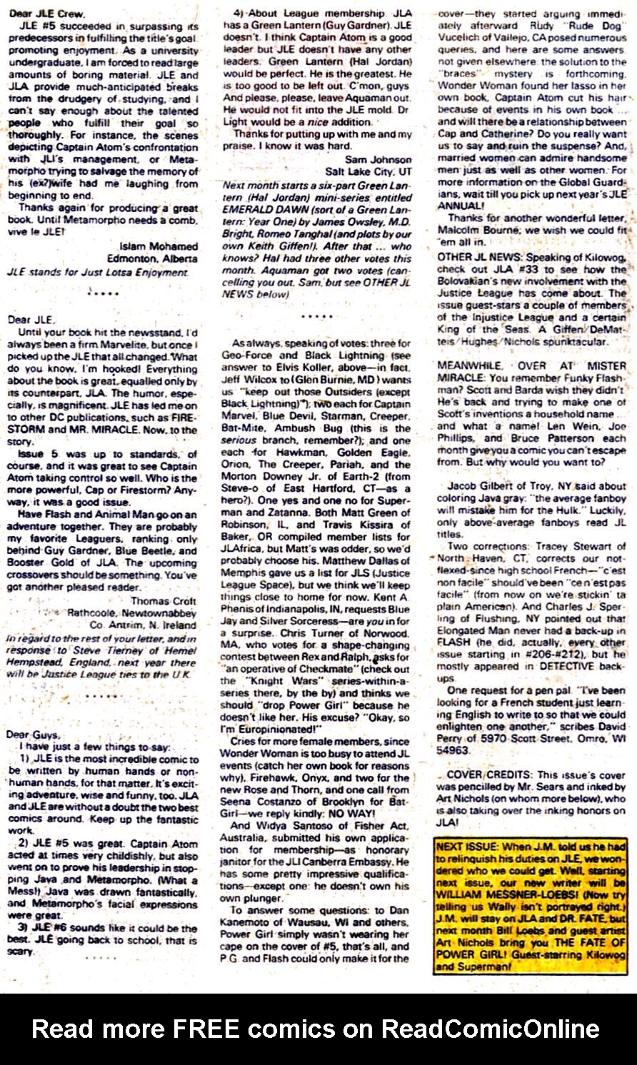 Read online Justice League Europe comic -  Issue #8 - 25