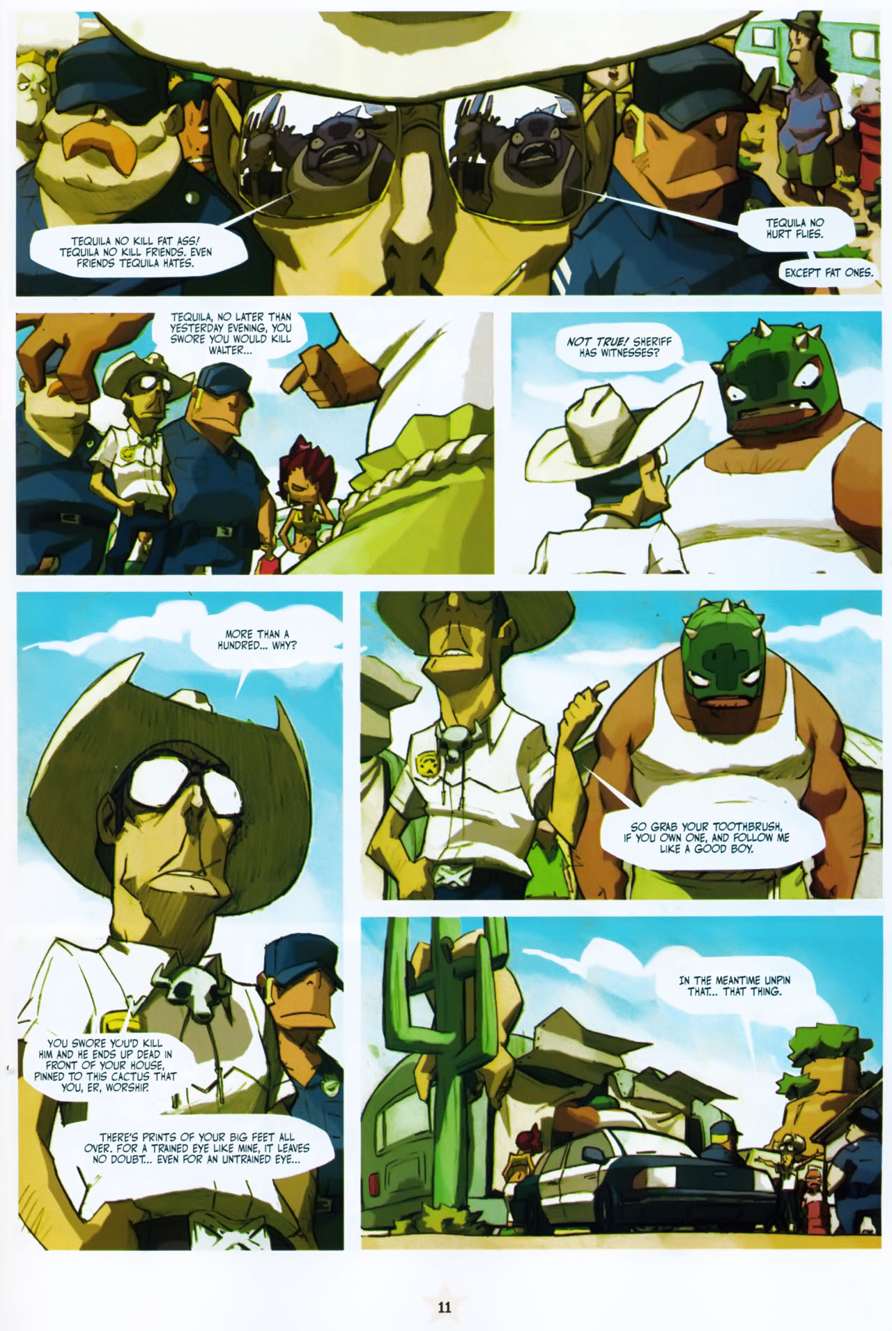 Read online Lucha Libre comic -  Issue #2 - 13