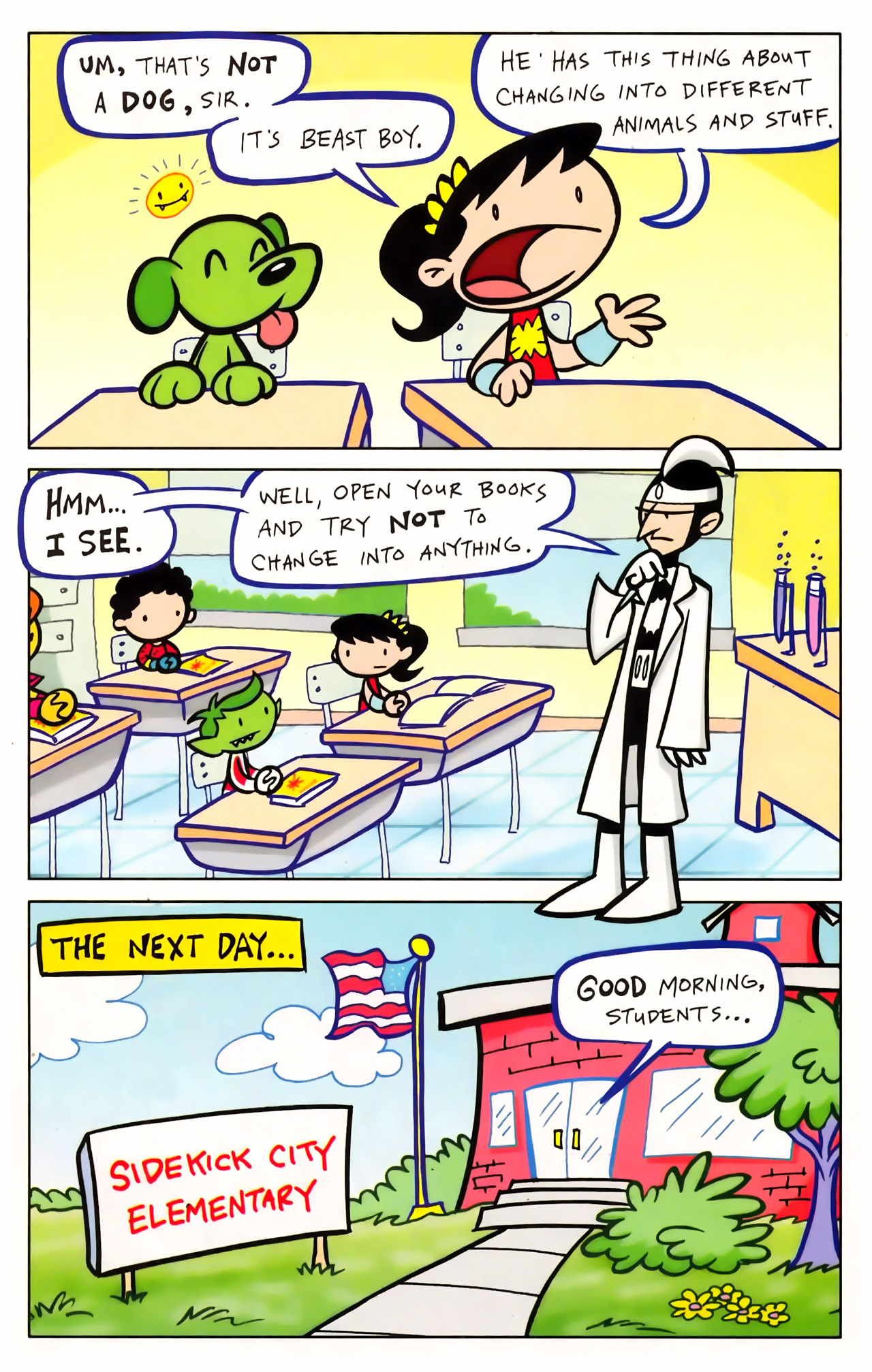 Read online Tiny Titans comic -  Issue #3 - 4