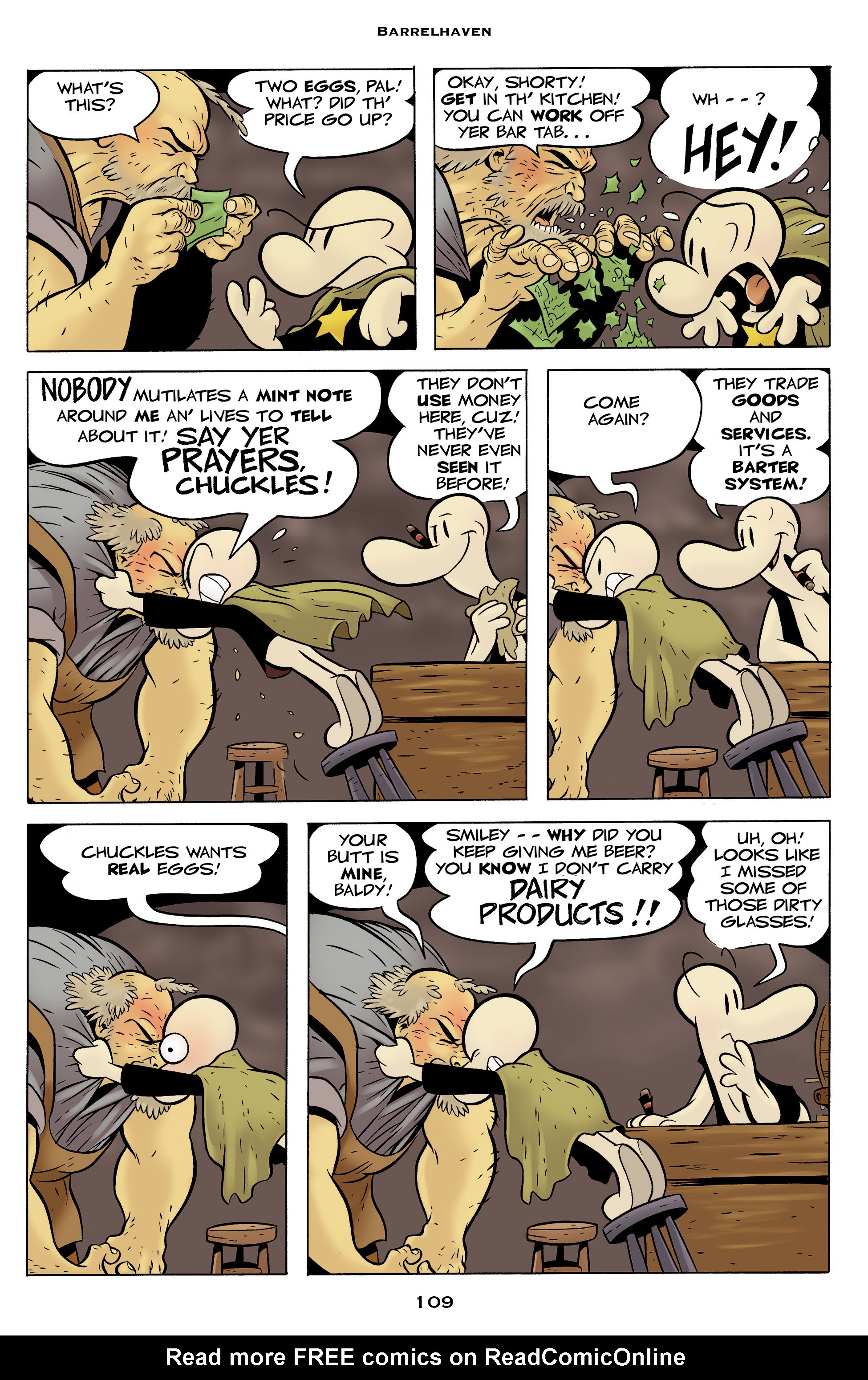 Read online Bone: Out From Boneville comic -  Issue # TPB - 109