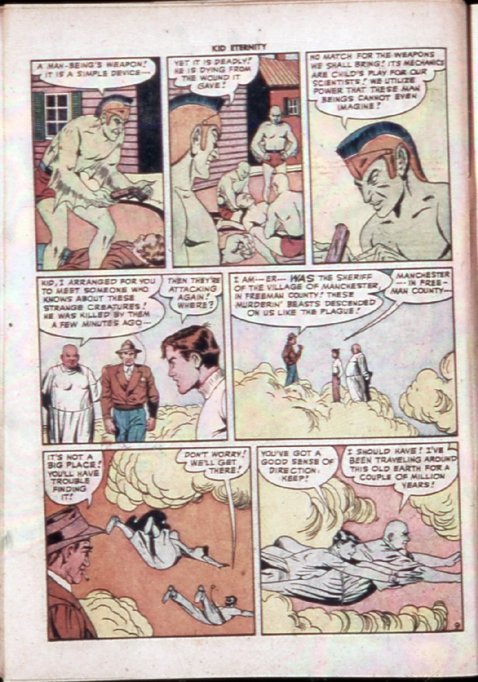 Read online Kid Eternity (1946) comic -  Issue #10 - 44