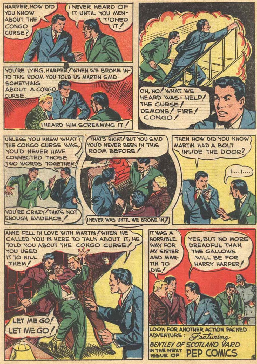 Read online Pep Comics comic -  Issue #7 - 66