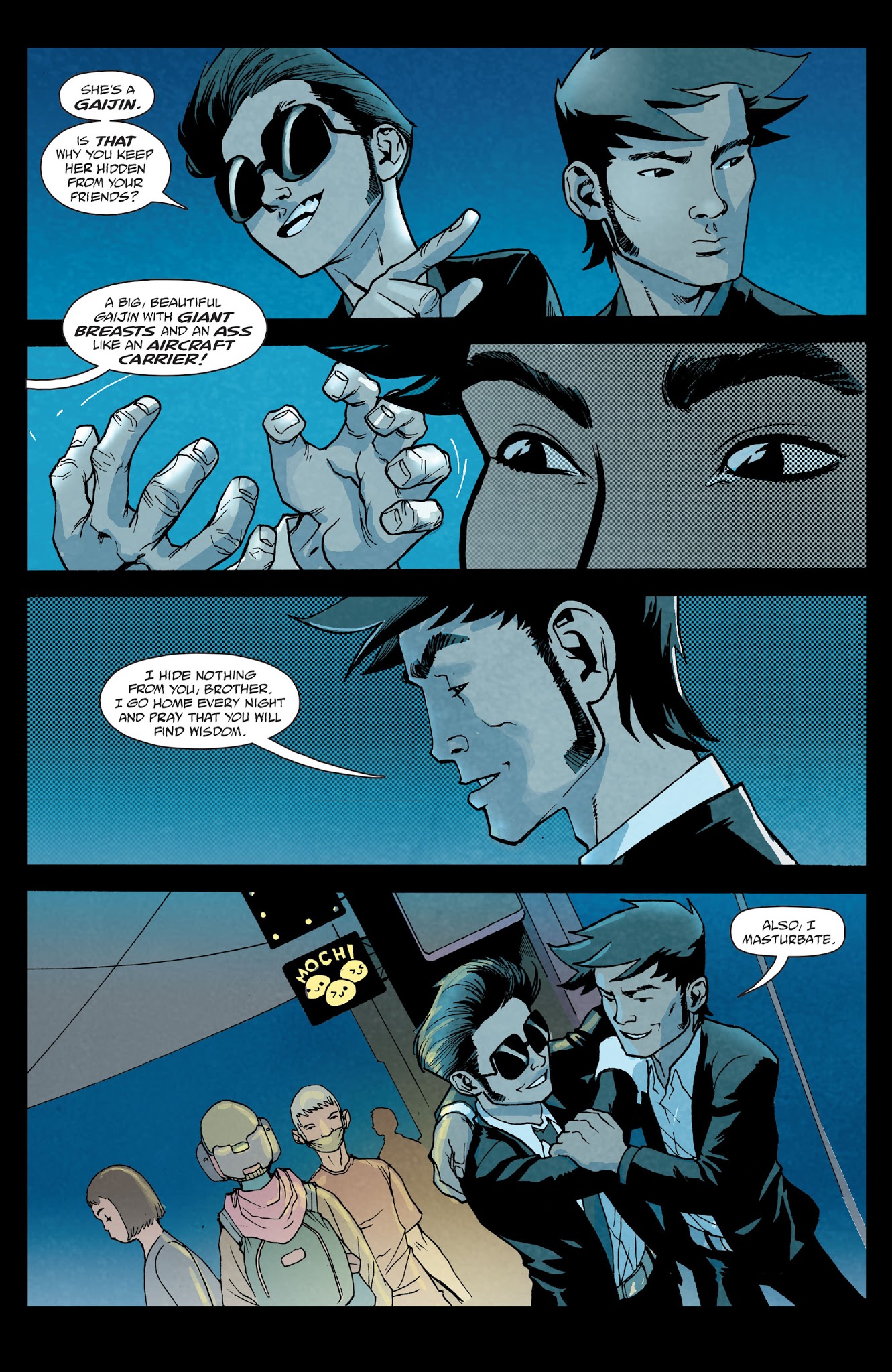 Read online Get Jiro!: Blood & Sushi comic -  Issue # TPB - 50