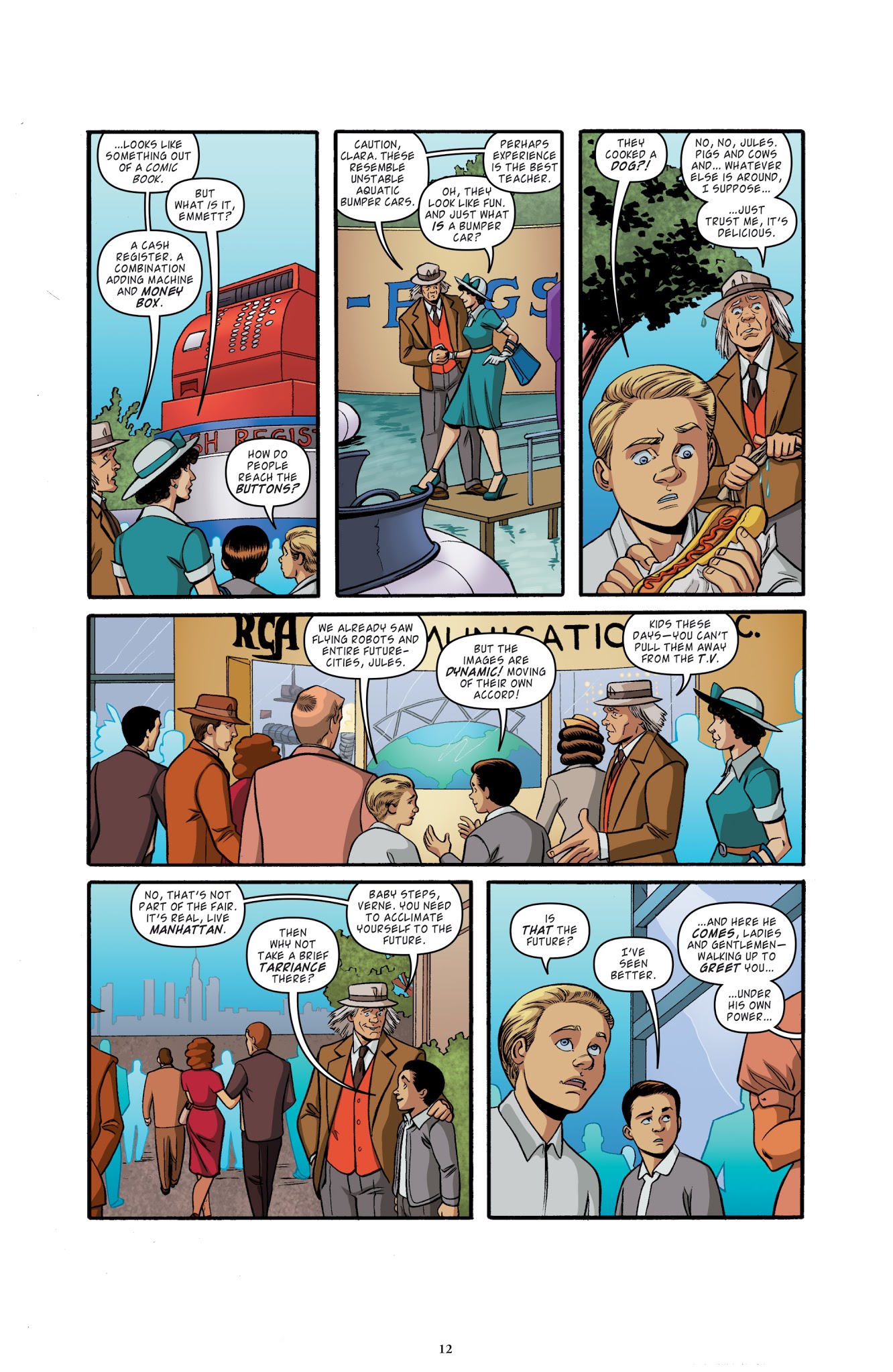 Read online Back to the Future: Tales from the Time Train comic -  Issue #2 - 14