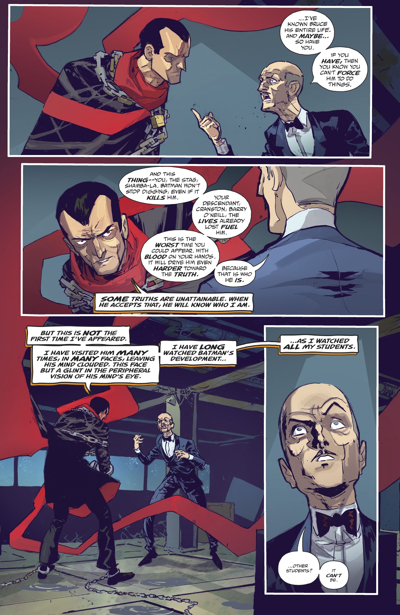 Read online Batman/Shadow comic -  Issue #3 - 12