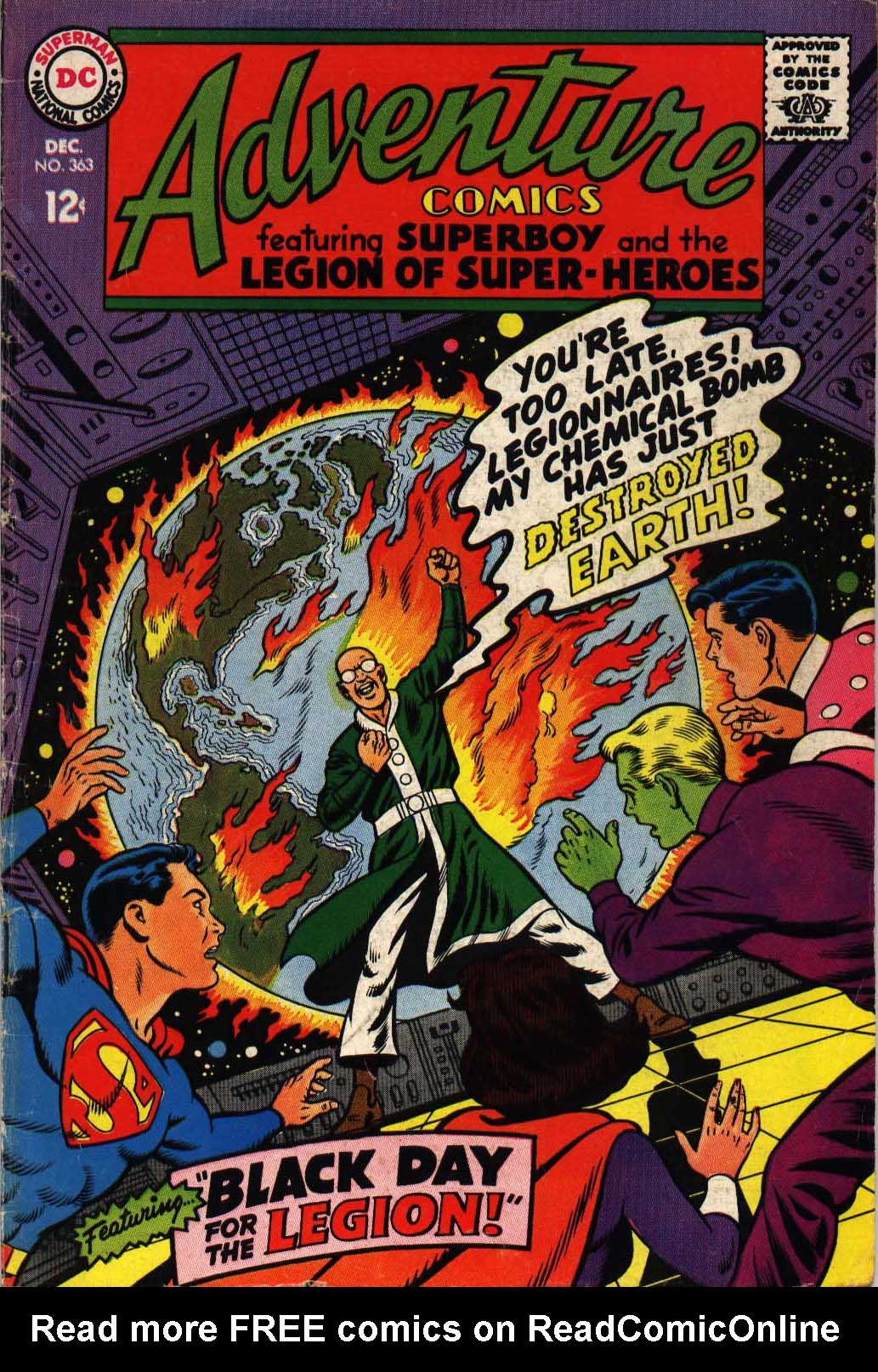 Read online Adventure Comics (1938) comic -  Issue #363 - 1