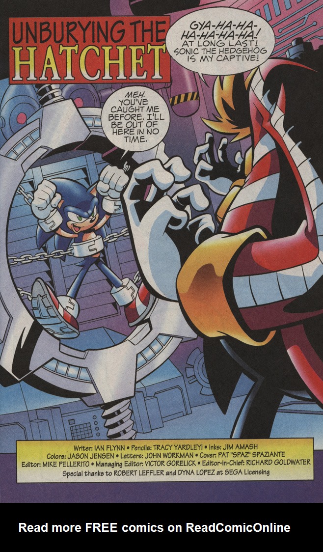 Read online Sonic the Hedgehog Free Comic Book Day Edition comic -  Issue # Special 1 - 3