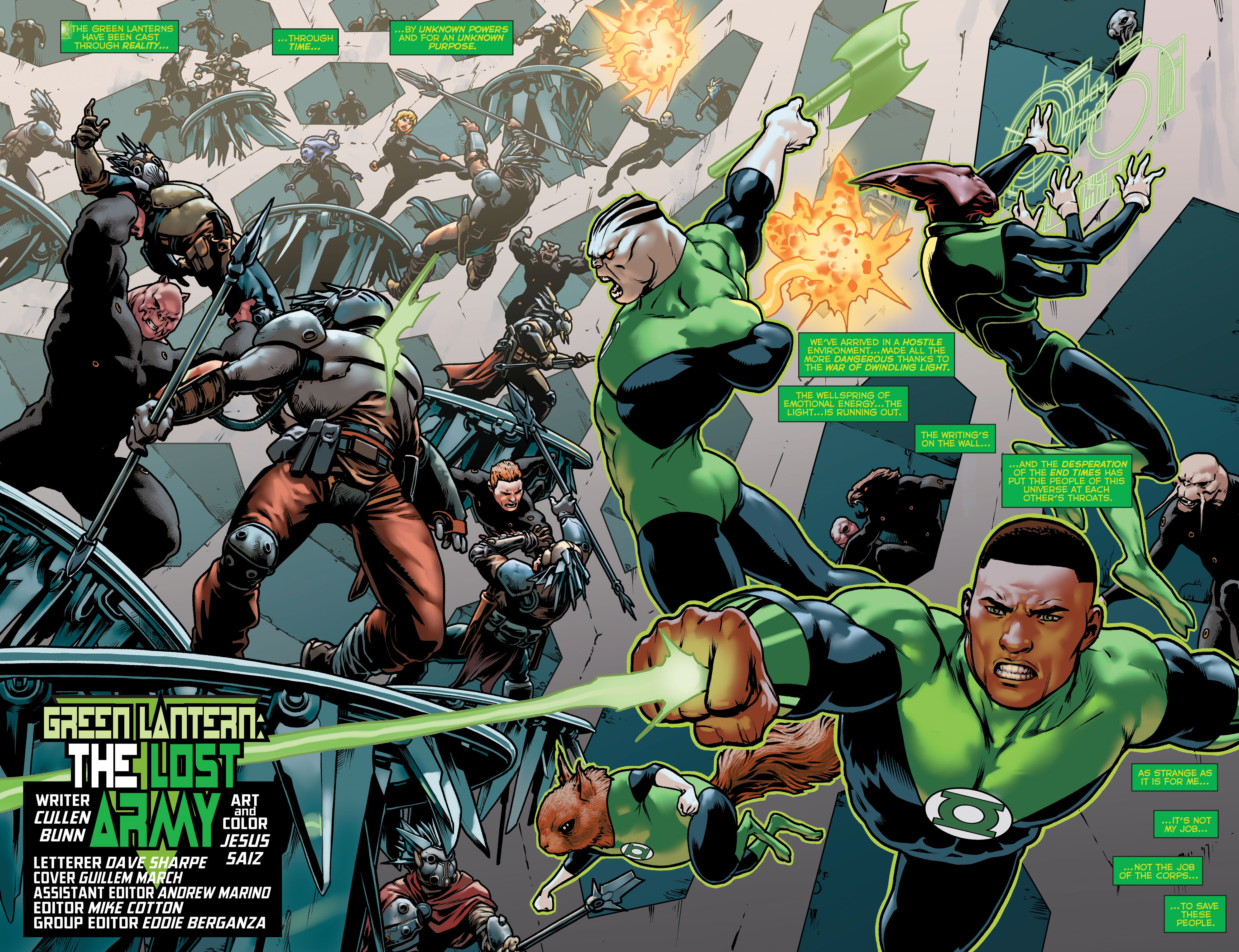 Read online Green Lantern: Lost Army comic -  Issue #5 - 10