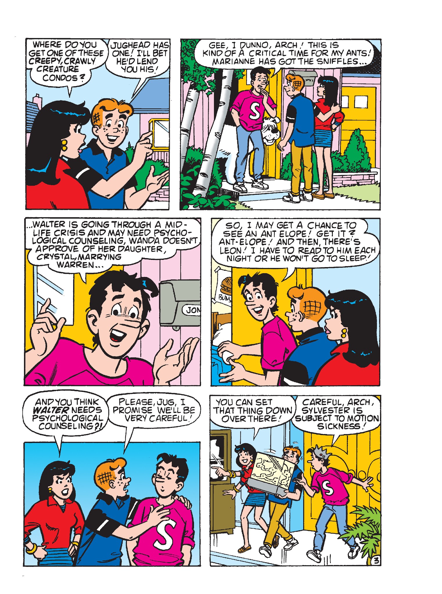 Read online Archie's Funhouse Double Digest comic -  Issue #20 - 122