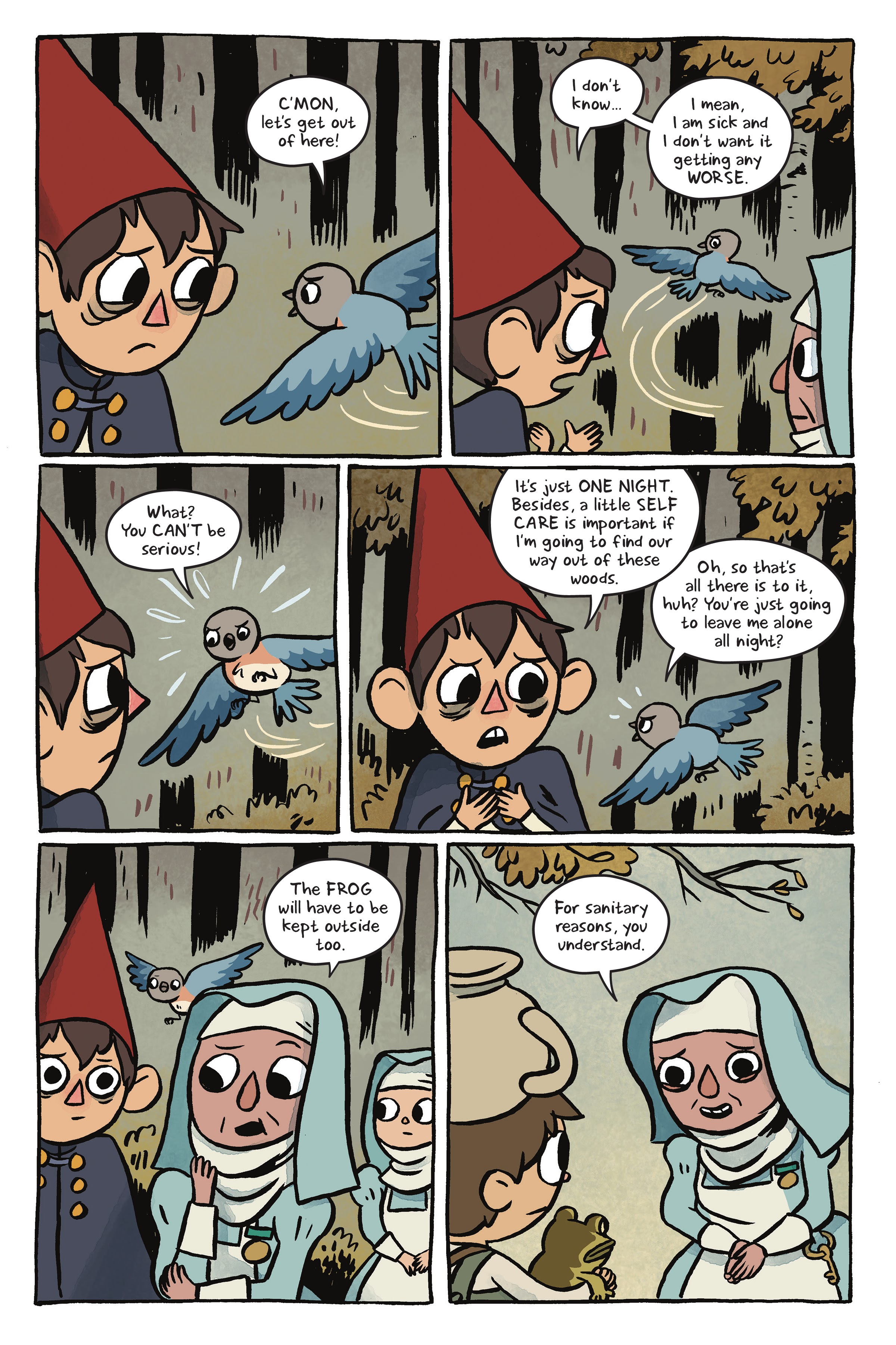Read online Over the Garden Wall: Benevolent Sisters of Charity comic -  Issue # TPB - 40