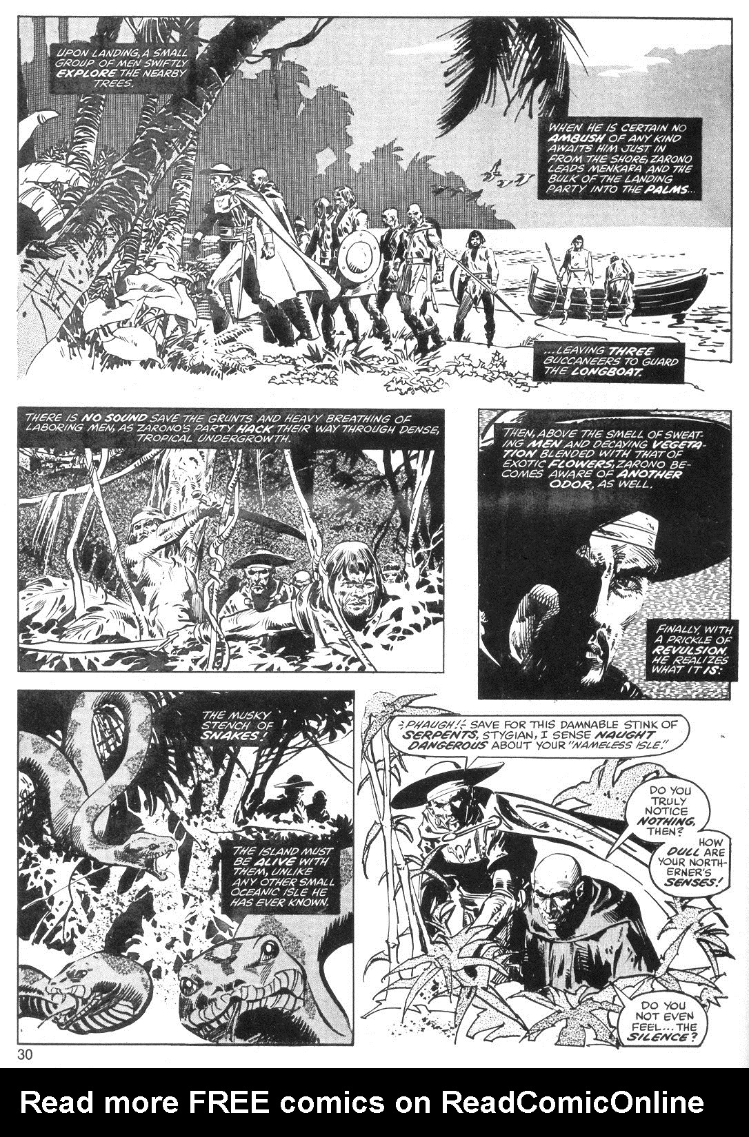 Read online The Savage Sword Of Conan comic -  Issue #40 - 30