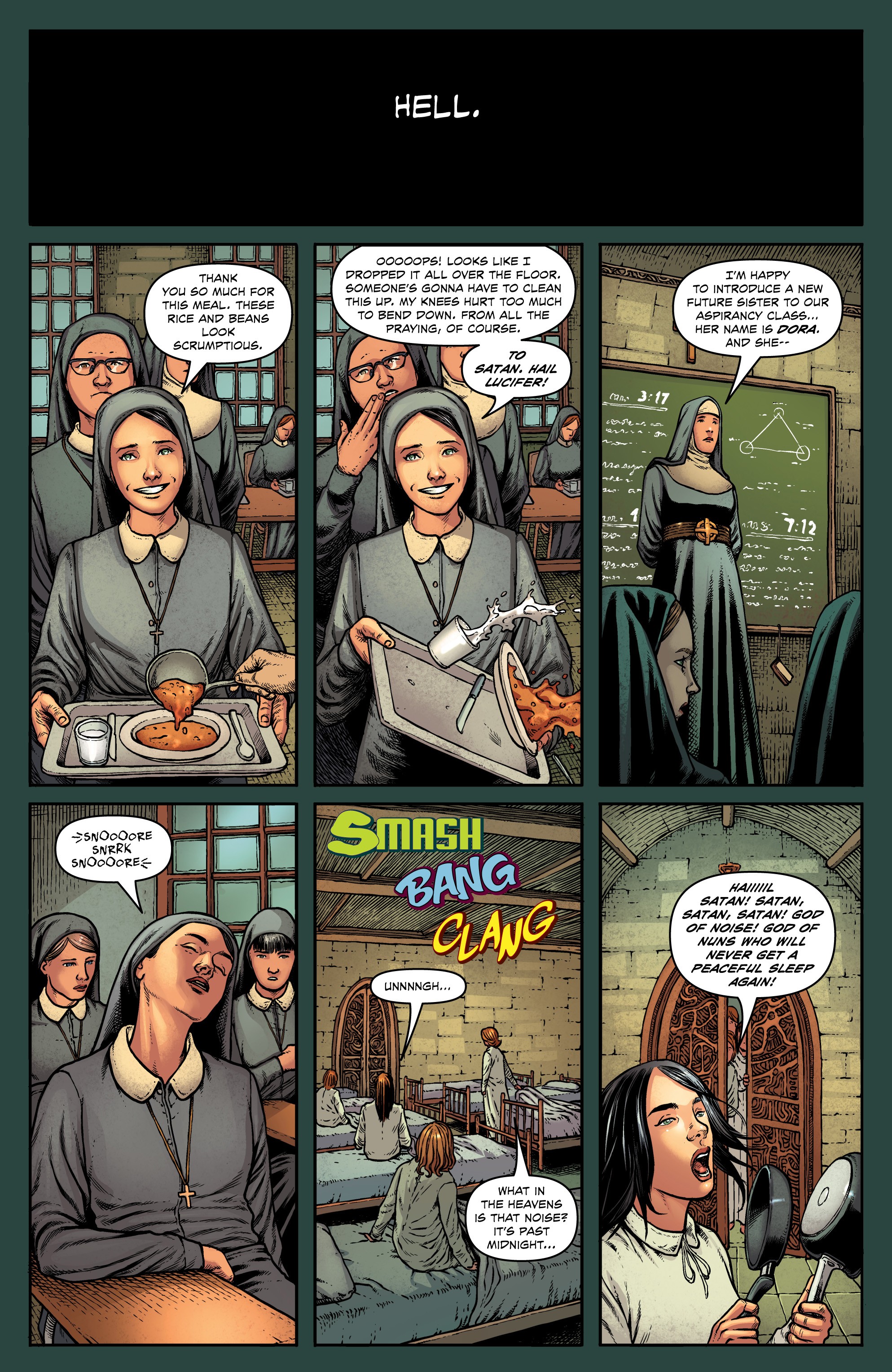 Read online Warrior Nun: Dora comic -  Issue #1 - 21