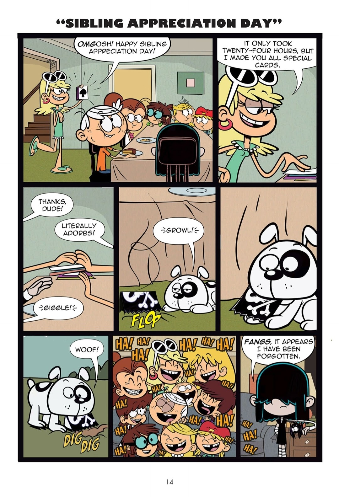 Read online The Loud House Love Out Loud Special comic -  Issue # Full - 15