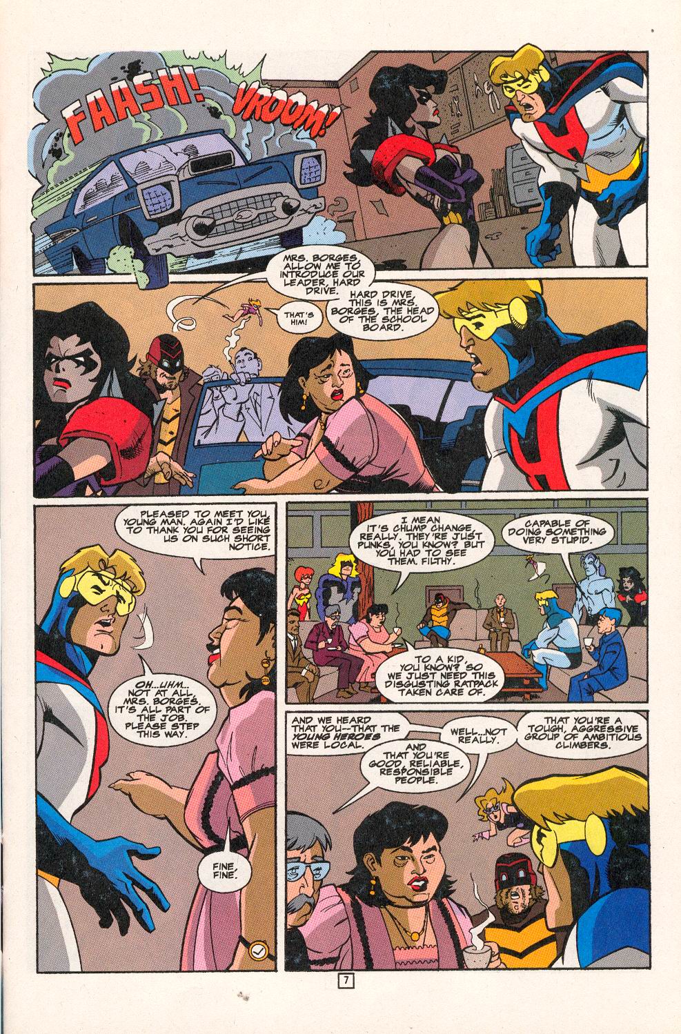 Read online Young Heroes in Love comic -  Issue #6 - 9