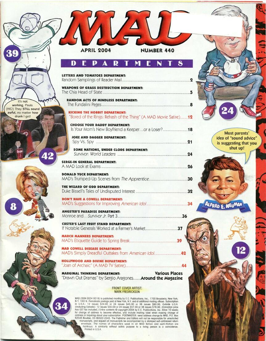 Read online MAD comic -  Issue #440 - 3