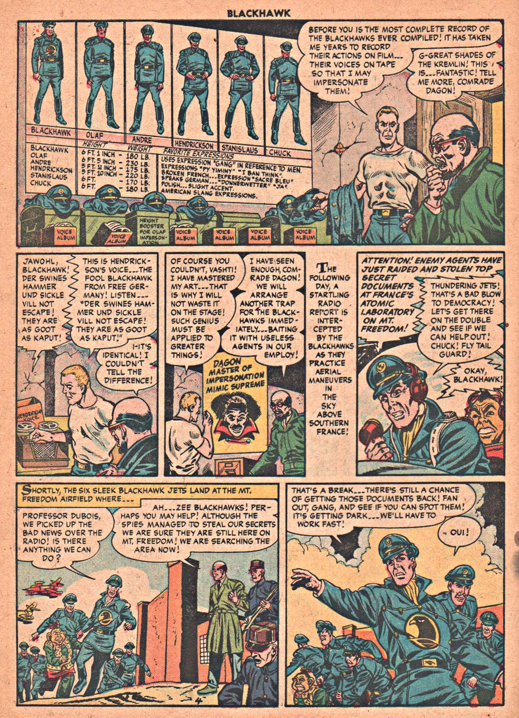 Read online Blackhawk (1957) comic -  Issue #85 - 6