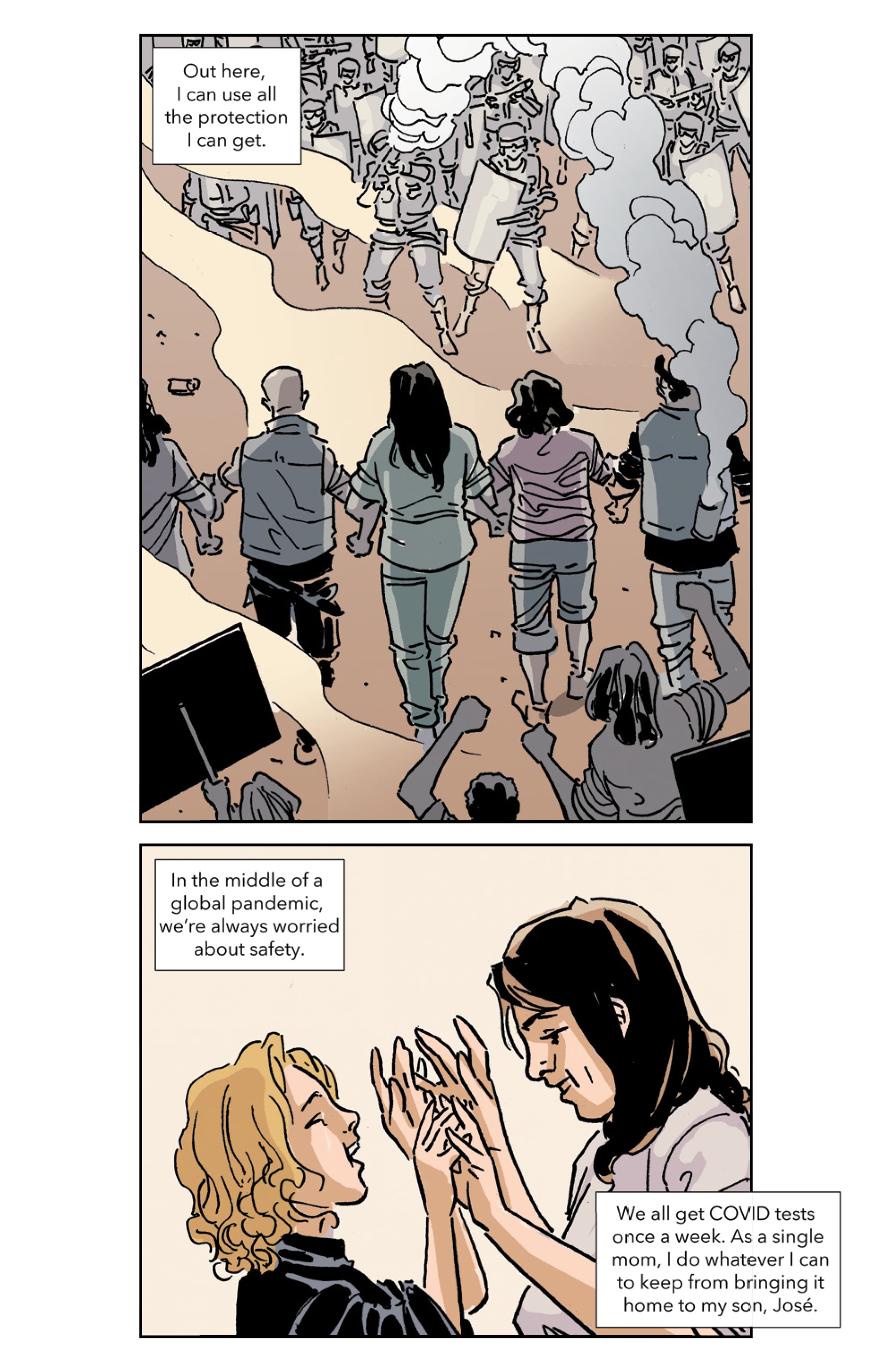 Read online COVID Chronicles comic -  Issue # TPB - 82