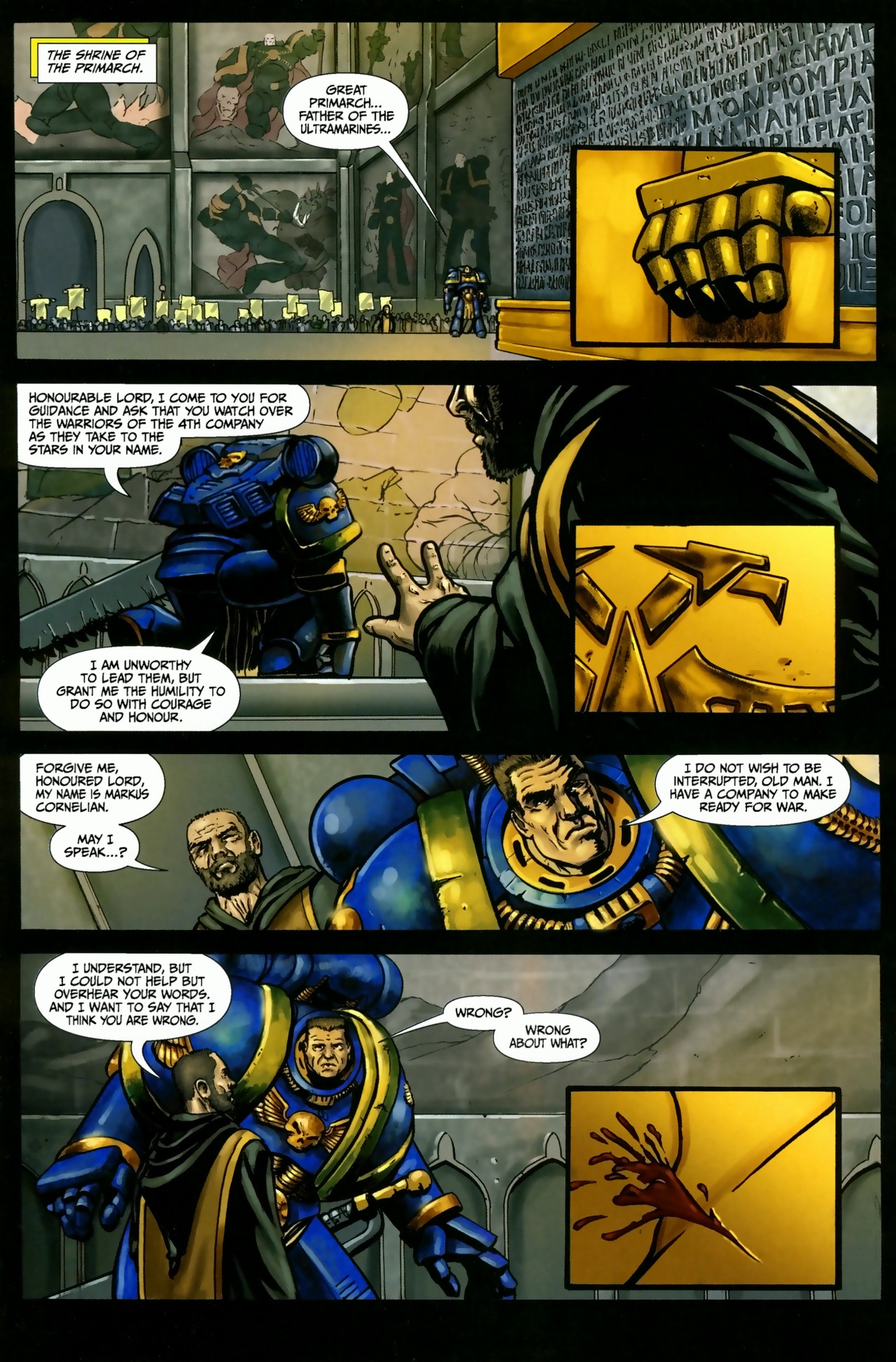 Read online Warhammer 40,000: Defenders of Ultramar comic -  Issue #1 - 14