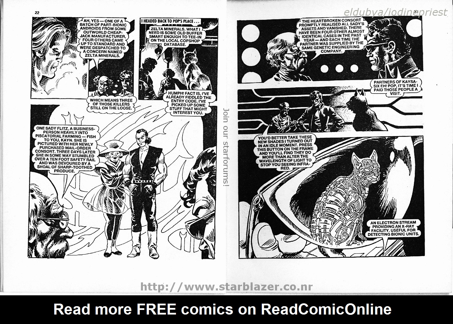 Read online Starblazer comic -  Issue #219 - 13
